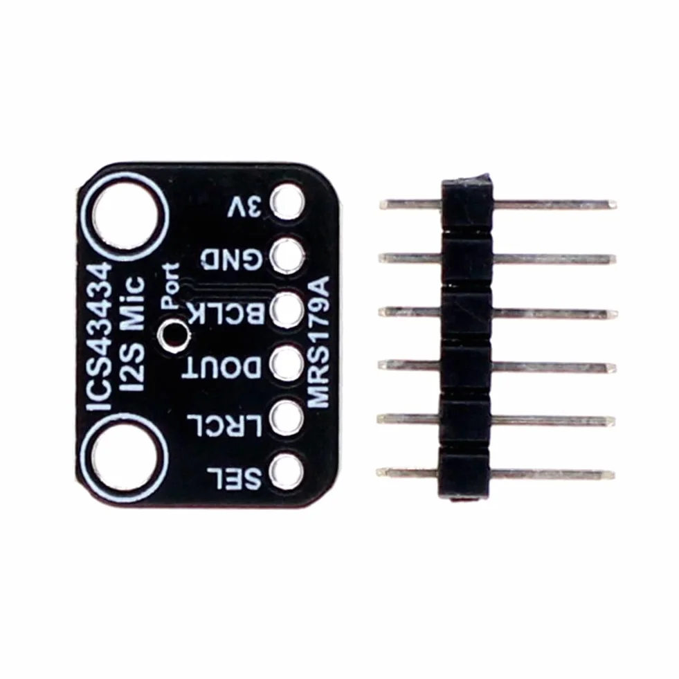 ICS-43434 I2S MEMS moduł mikrofonu zintegrowany filtr niskiego przejścia nagrywanie audio