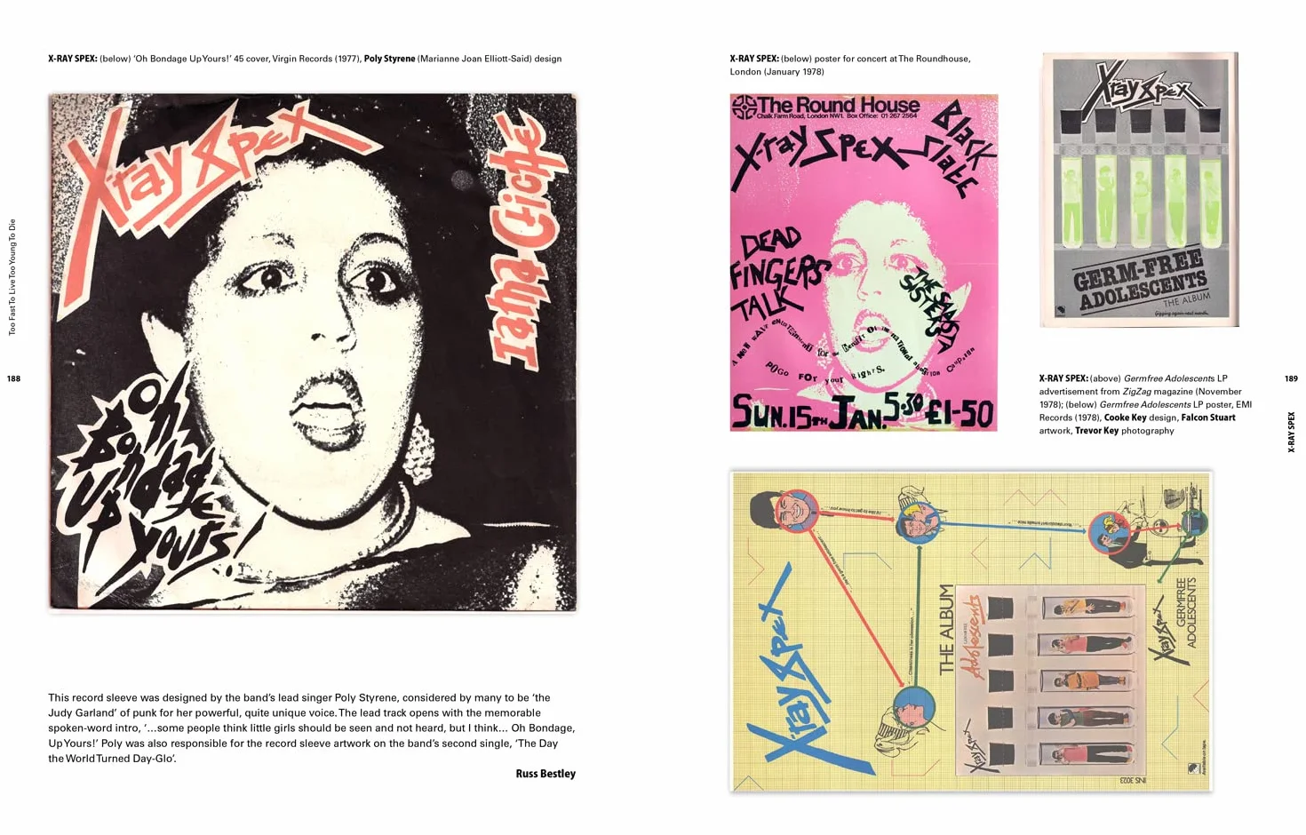Too Fast to Live Too Young to Die: Punk & post punk graphics 1976-1986