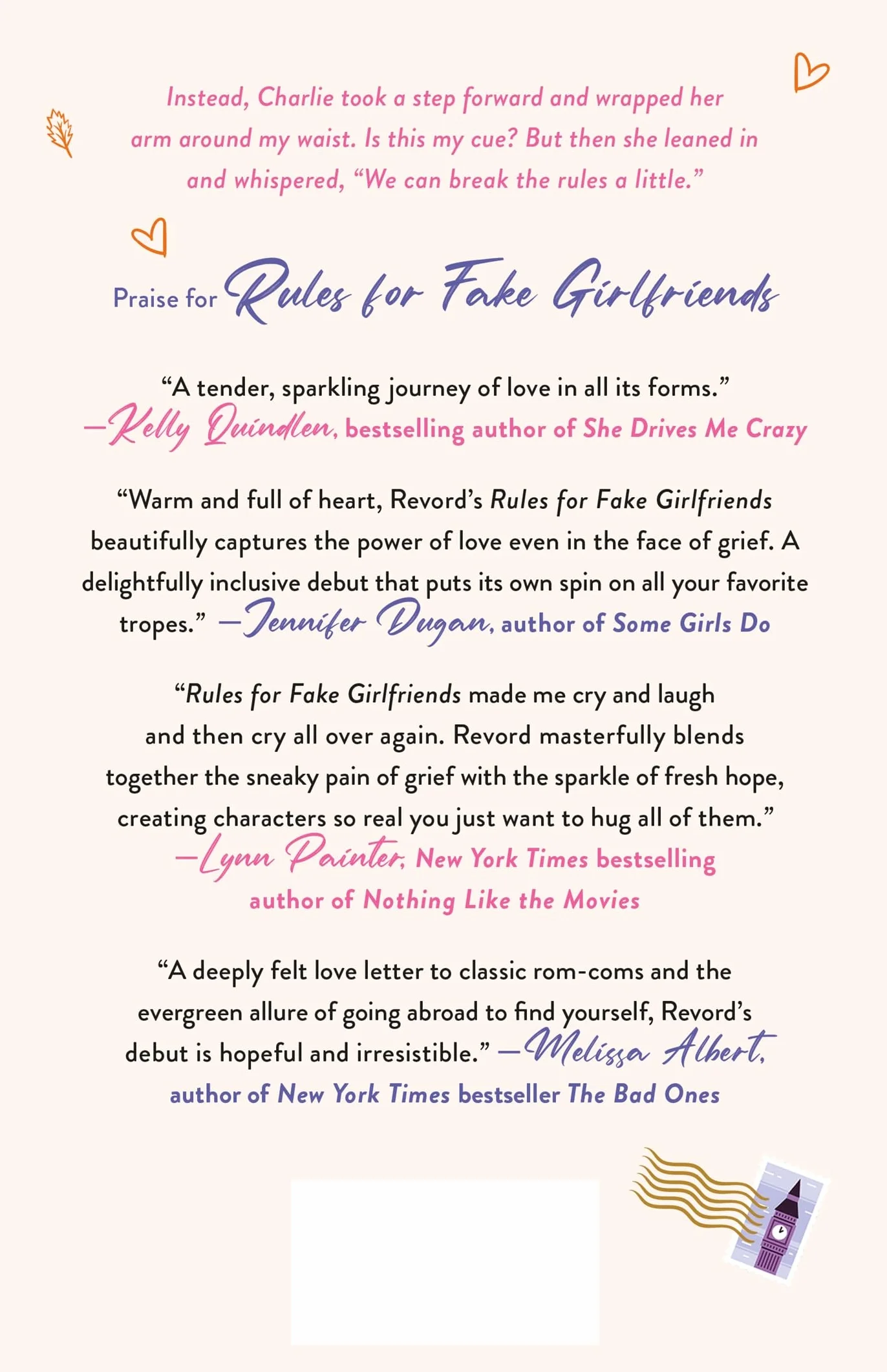 Rules for Fake Girlfriends