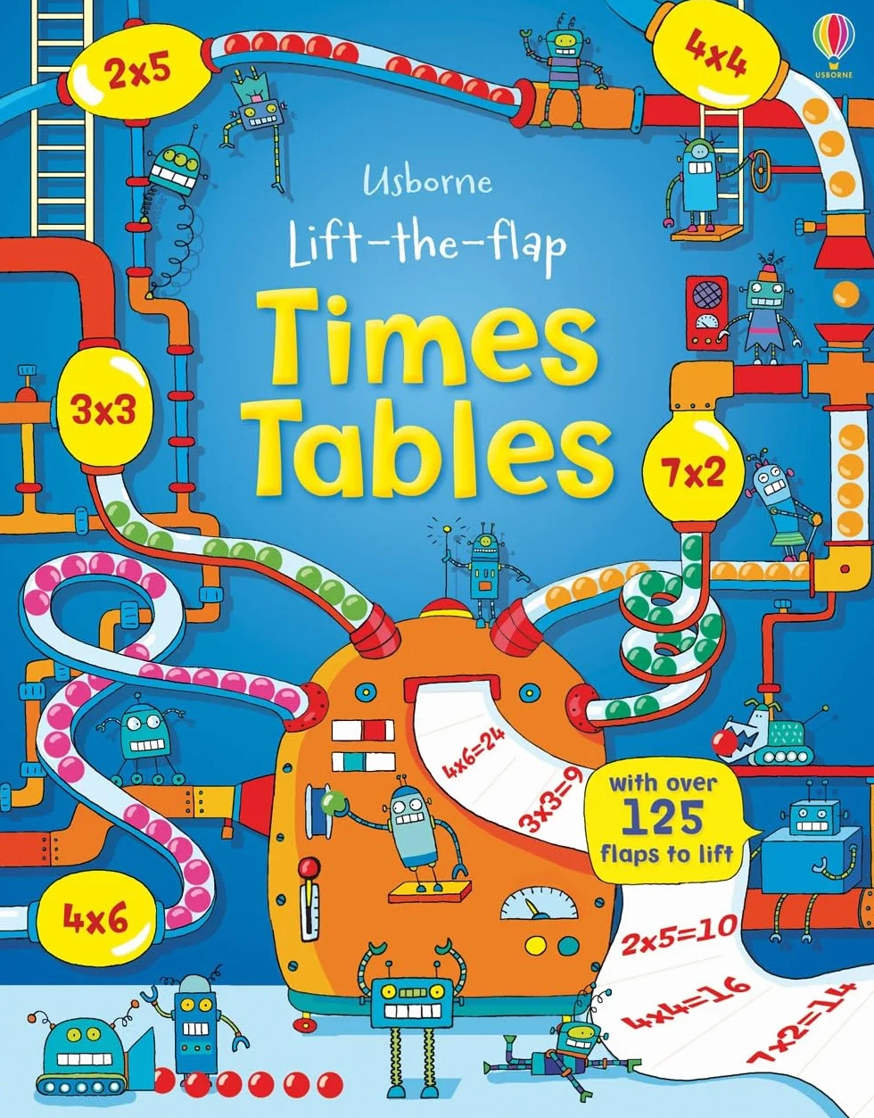 Lift the Flap Times Tables Book (Usborne Lift-the-Flap-Books): 1 (Lift-the-flap Maths)