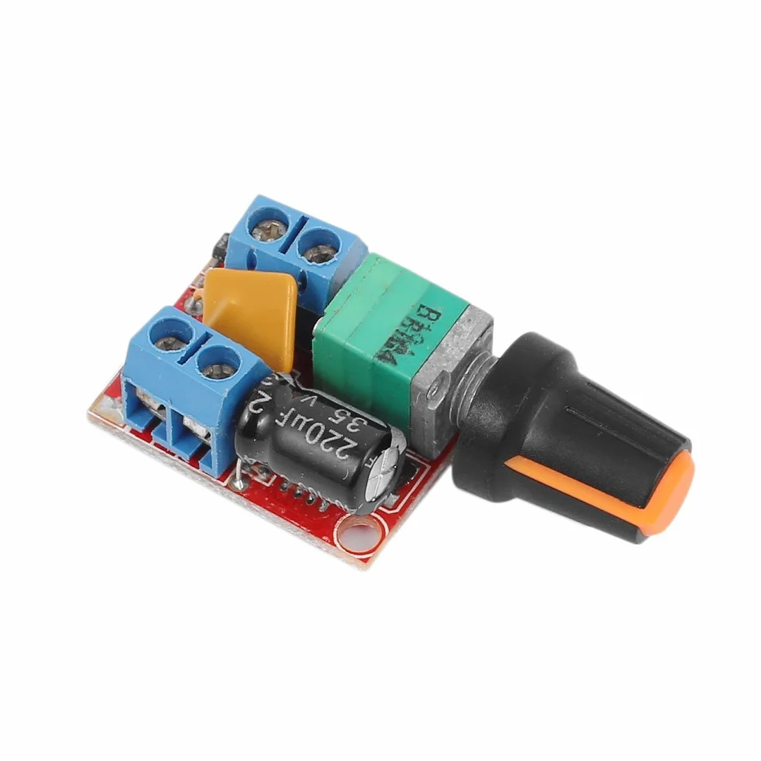 Regulator prędkości silnika DC 3V-35V 5A Sterownik PWM Stepless DC 3V 6V 12V 24V 35V Zmienny regulator napięcia Regulator