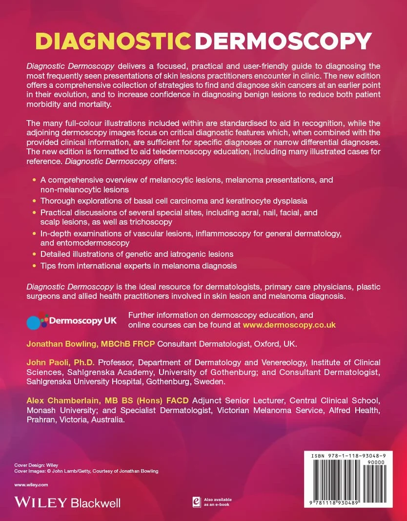 Diagnostic Dermoscopy: The Illustrated Guide