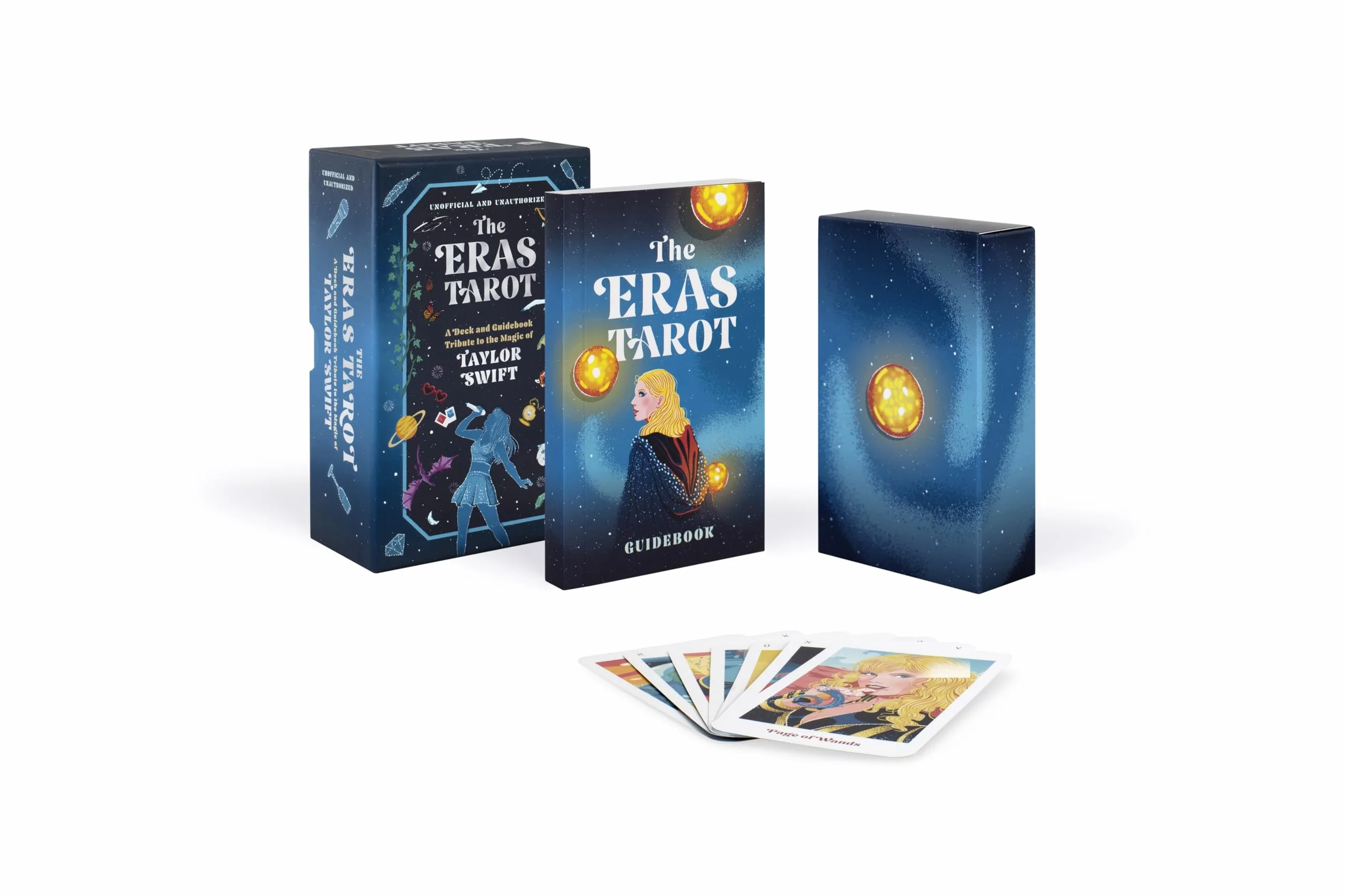 The Eras Tarot /anglais: A Deck and Guidebook Tribute to the Magic of Taylor Swift (Unofficial and Unauthorized)