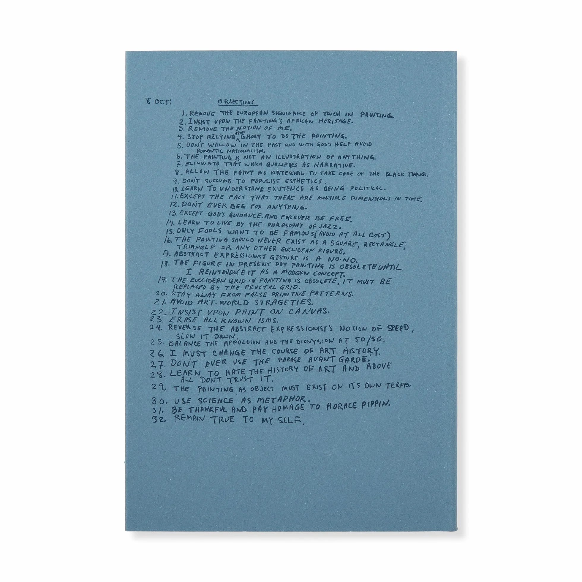 Jack Whitten: Notes from the Woodshed