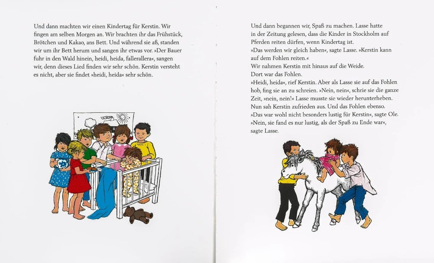 Geschichten aus Bullerbü: Alle drei Bullerbü-Bilderbücher in einem Band, klassisch illustriert von Ilon Wikland