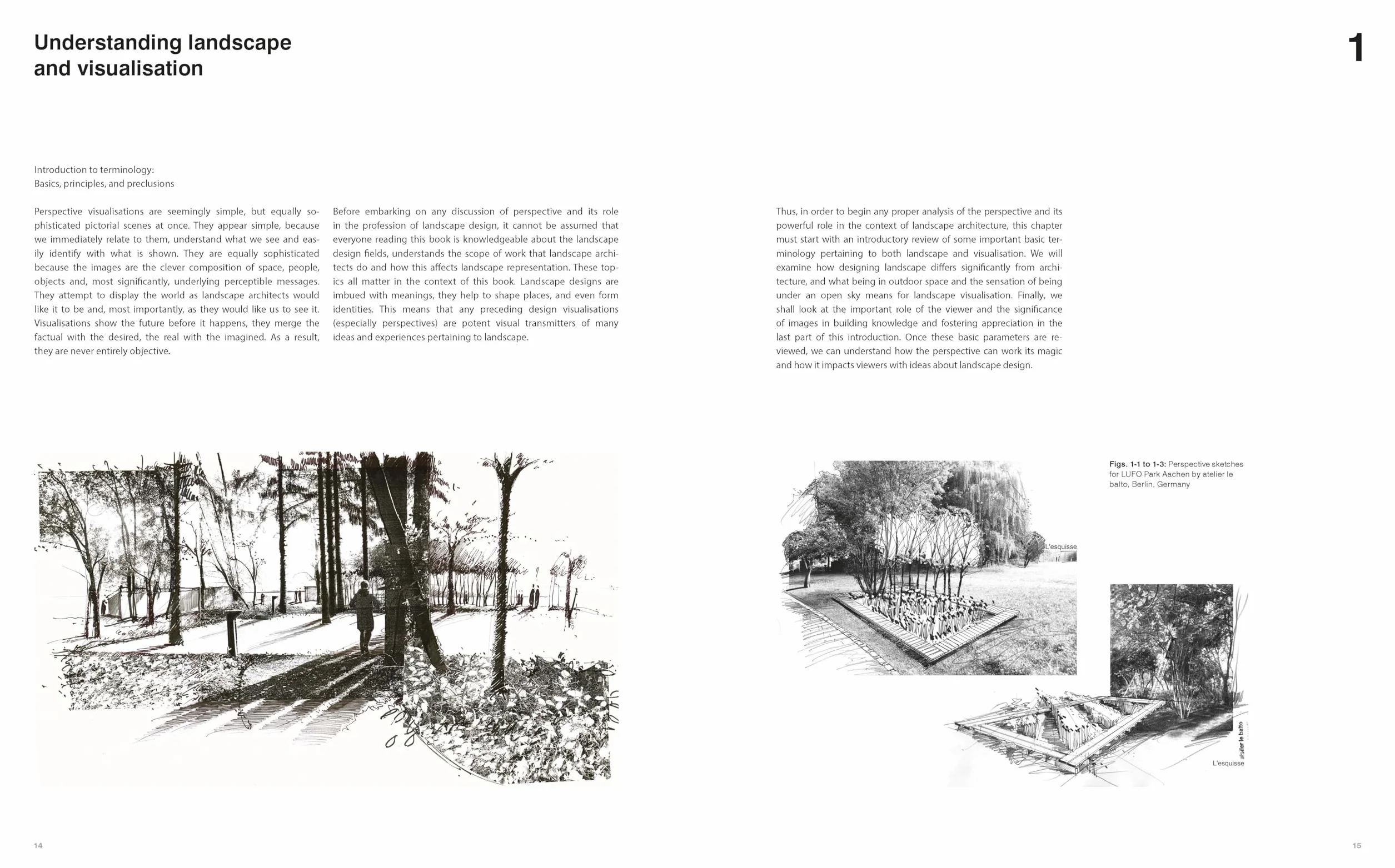 Drawing for Landscape Architects 2: Perspective Views in History, Theory, and Practice