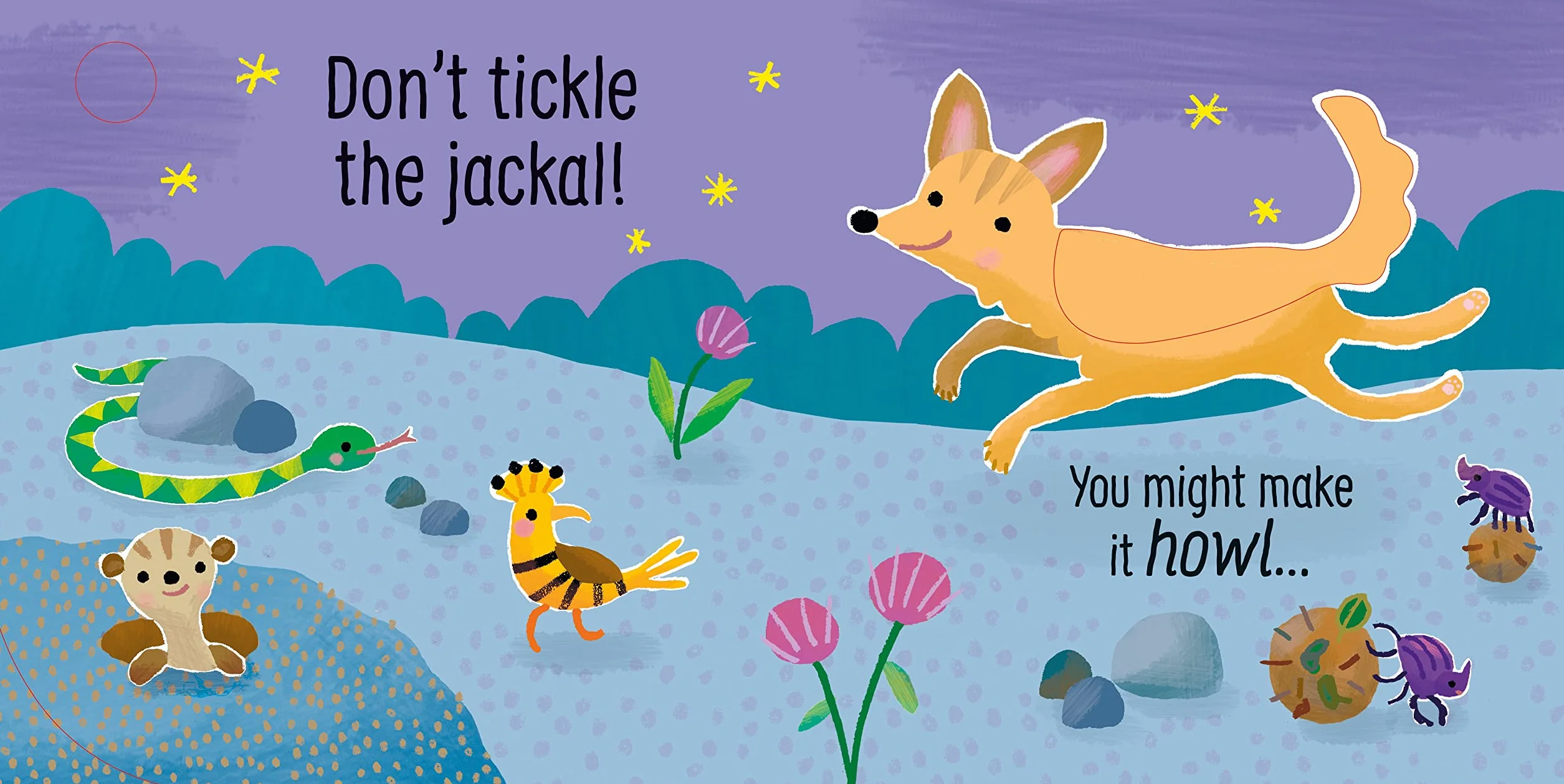 Don't Tickle the Elephant! Touchy-Feely Sound Book