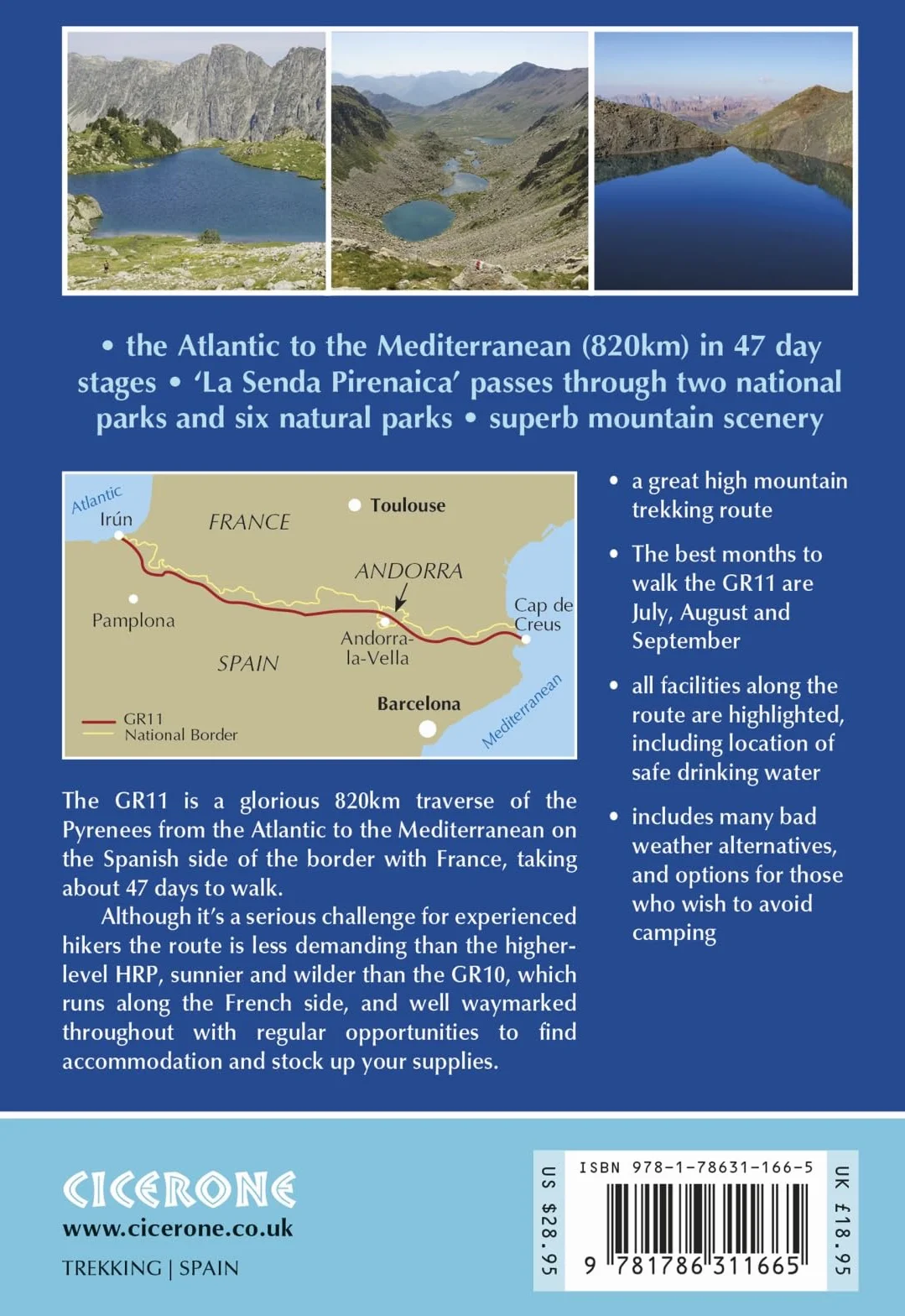 The Gr11 Trail: La Senda Pirenaica Traverse of the Spanish Pyrenees