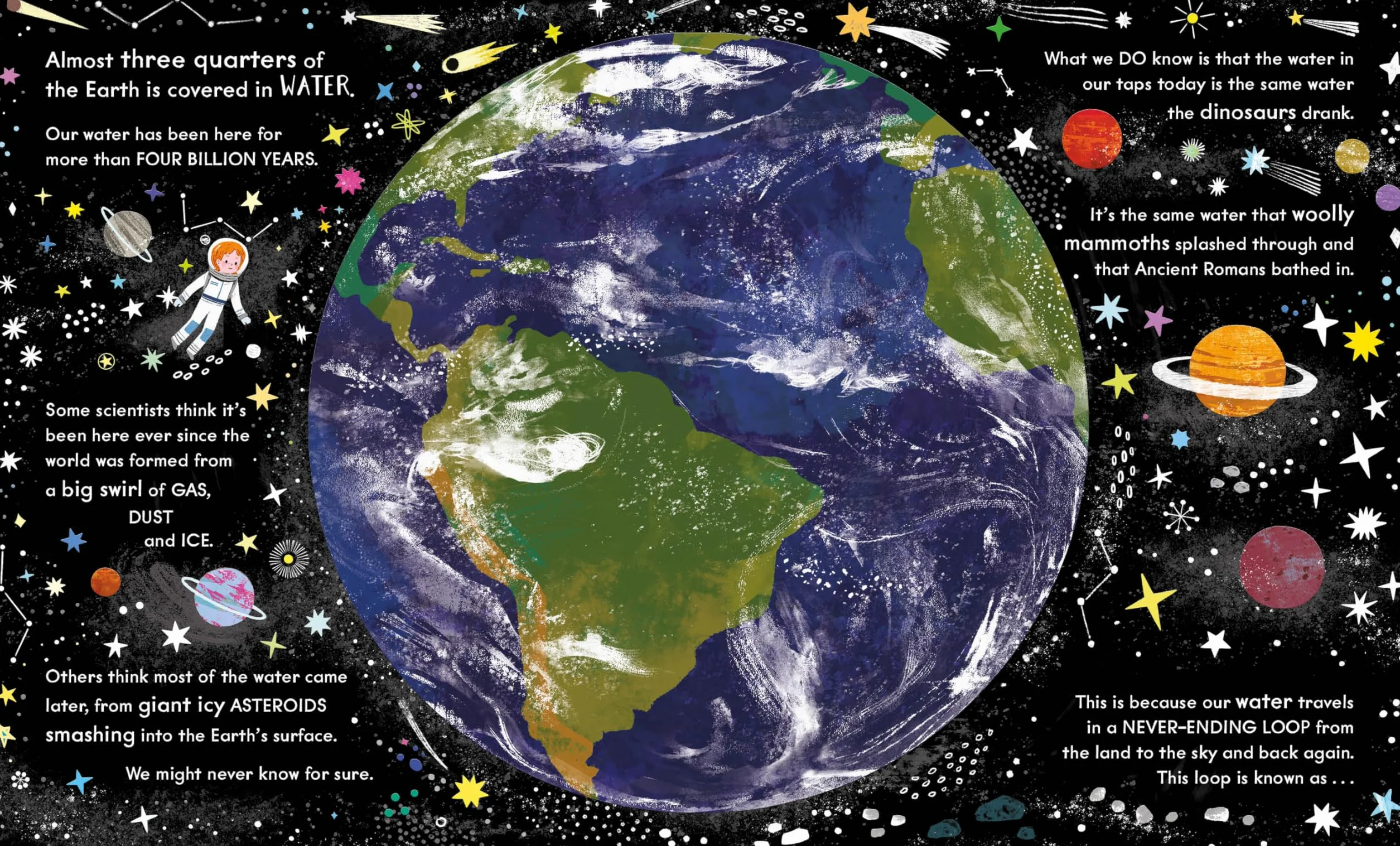 National Trust Wonder World Water: Natural Science of Rain Rivers Oceans