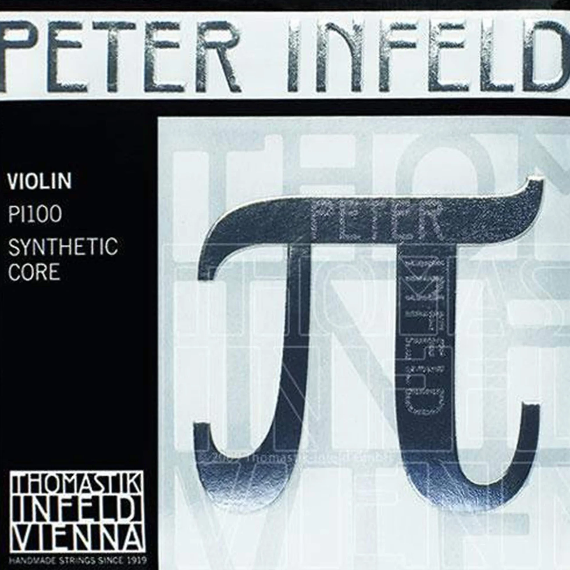 Thomastik Peter Infeld G-Saite für Violine 4/4 Synthetic Core Silber umsponnen medium