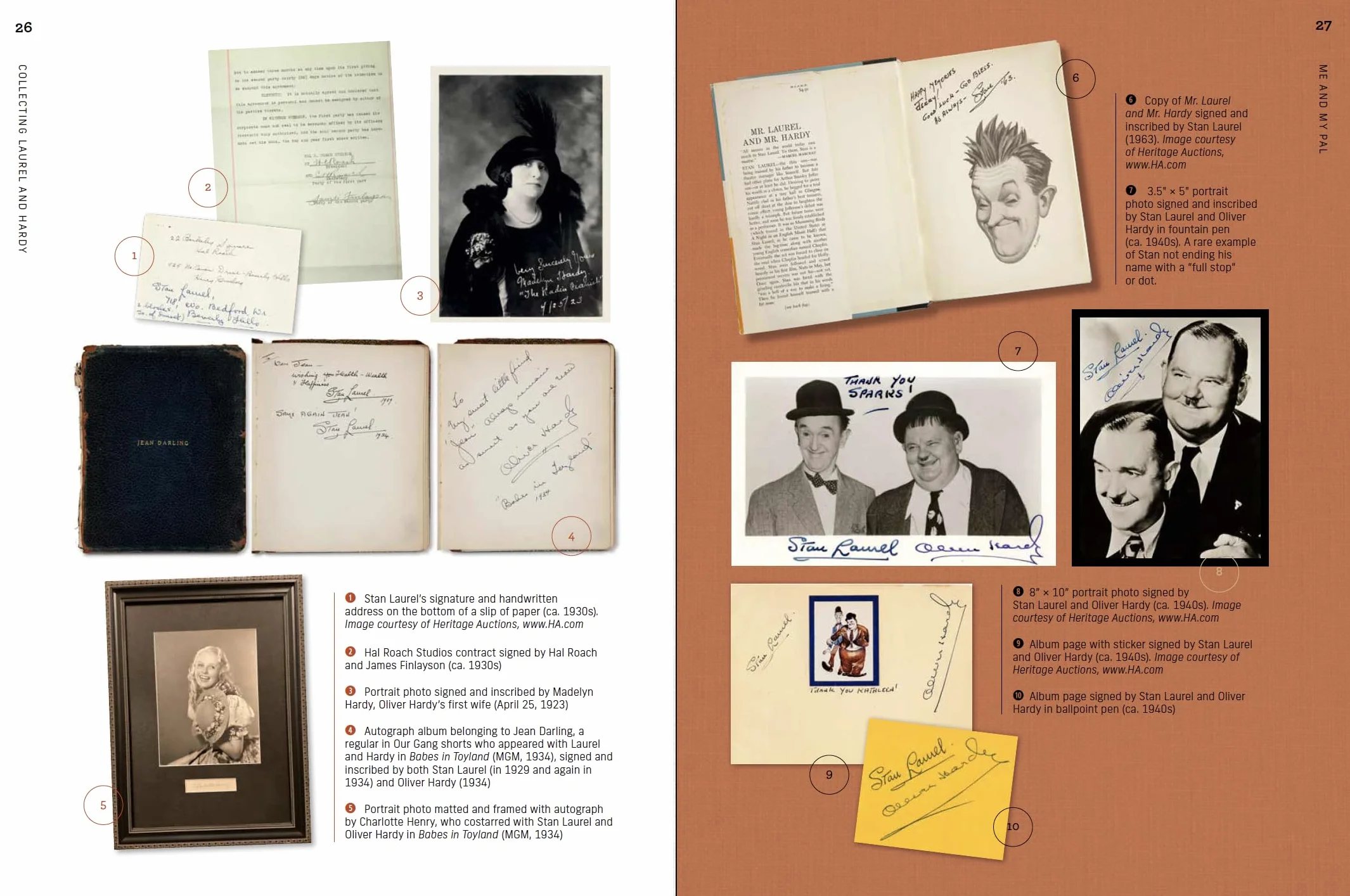 Collecting Laurel and Hardy: Autographs Posters Toys Dolls Games Trading Cards Comic Books Costumes Props