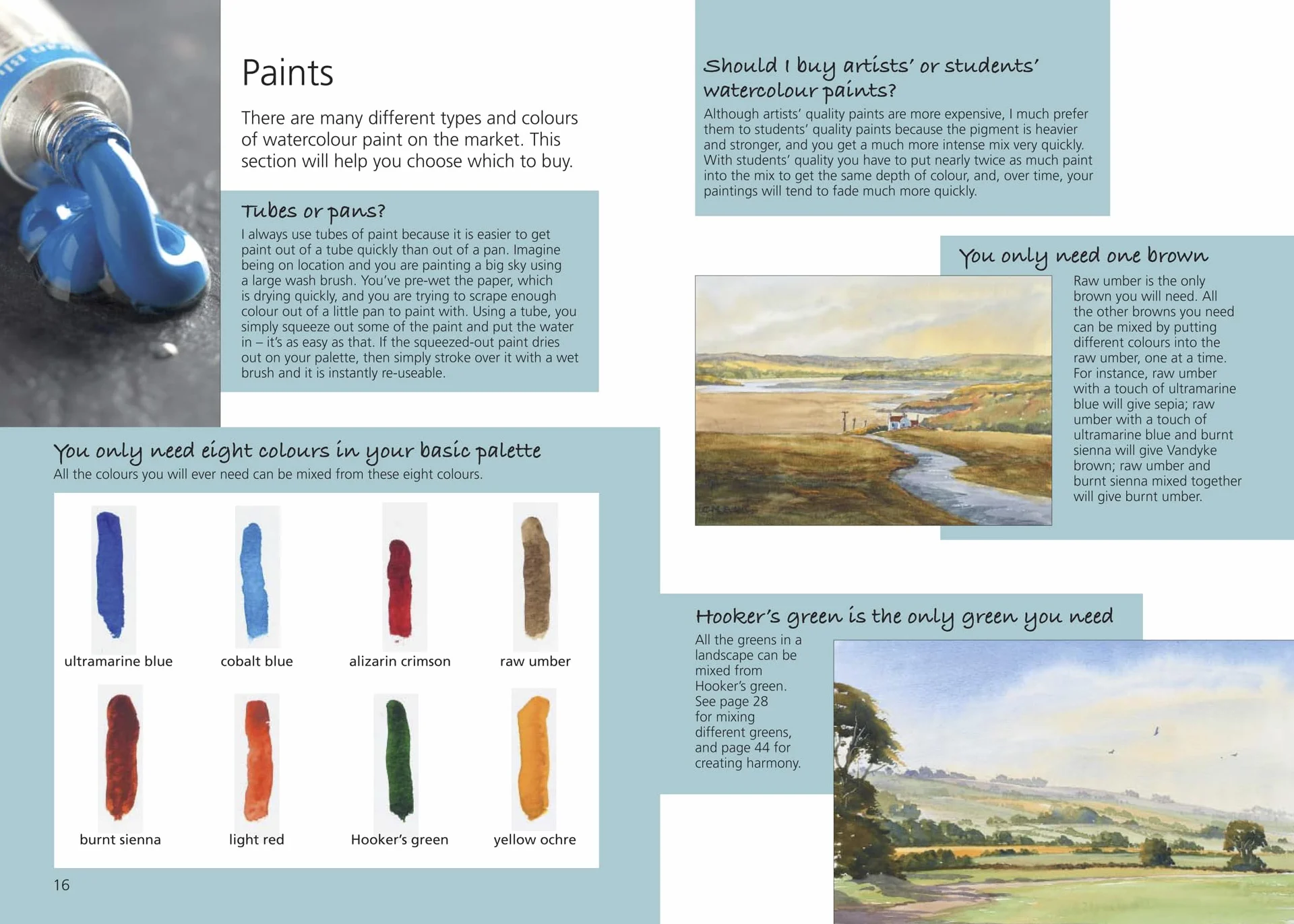 Charles Evans Pocket Book for Watercolour Artists: Over 100 Essential Tips