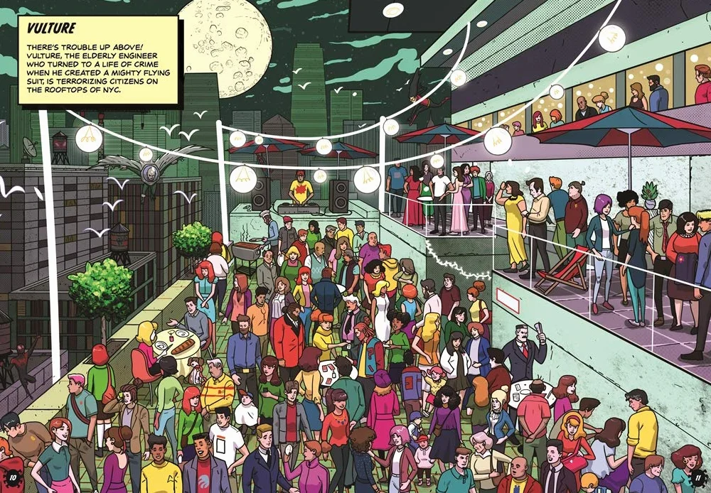 Marvel Spider-Man Where's Spidey Search & Find Book