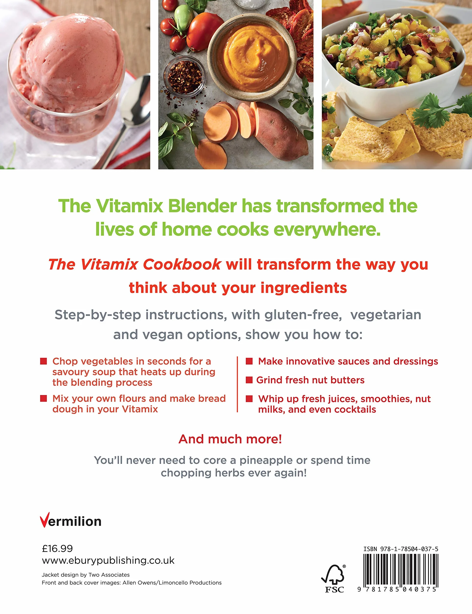 The Vitamix Cookbook: Over 200 delicious whole food recipes to make in your blender