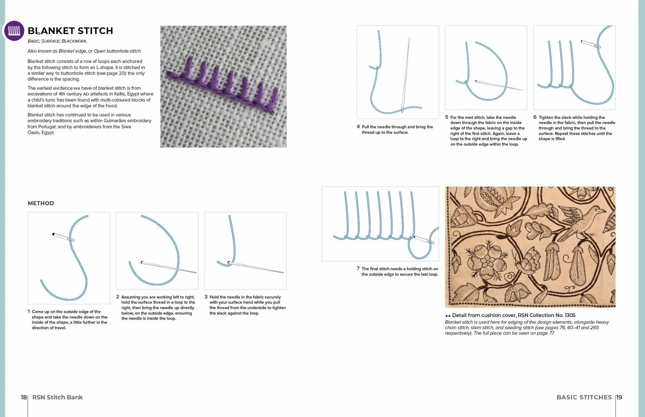 Rsn Stitch Bank: 200 Essential Embroidery Stitches