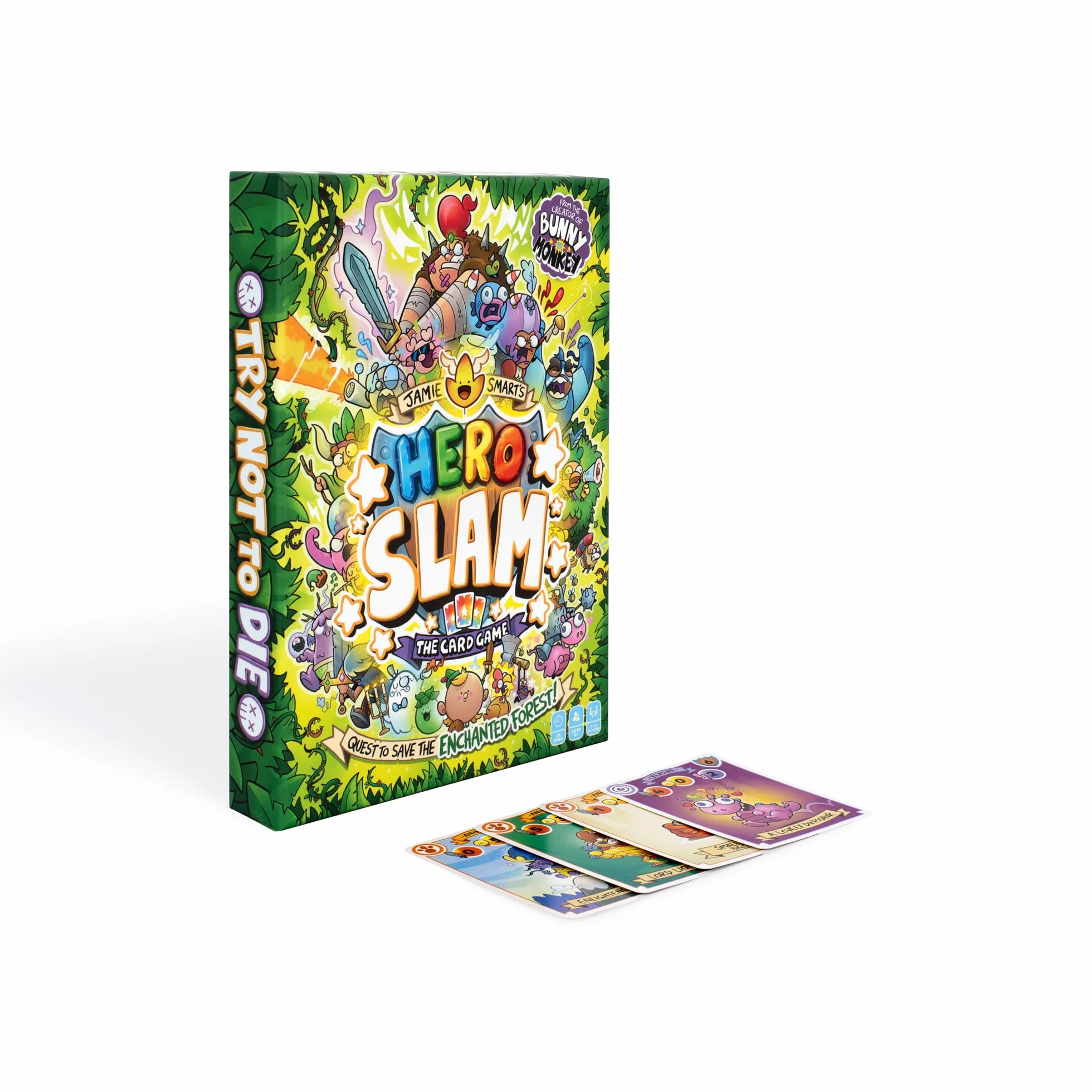 Jamie Smart s Hero Slam /anglais: The brand new game from the no 1 bestselling creator of Bunny vs Monkey
