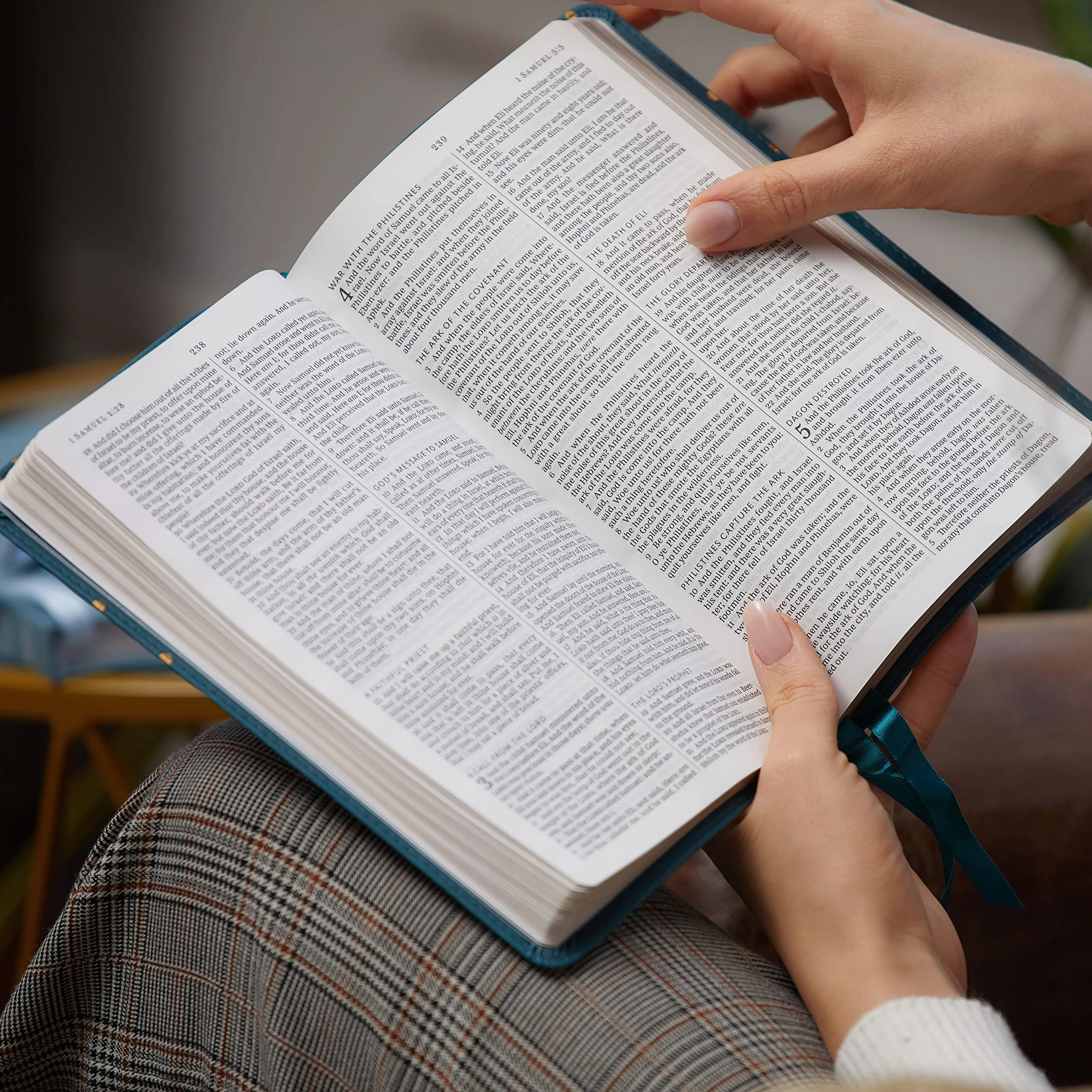 Kjv Thinline Bible Youth Edition Leathersoft Brown Red Letter Comfort Print