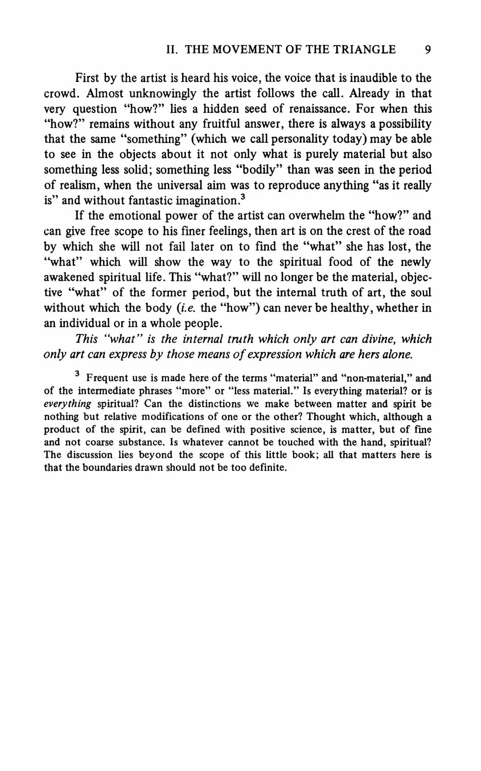 Concerning the Spiritual in Art