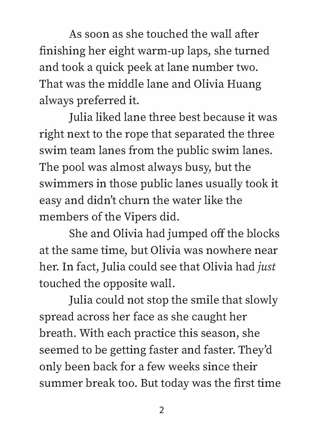 Swimming into Trouble: 1