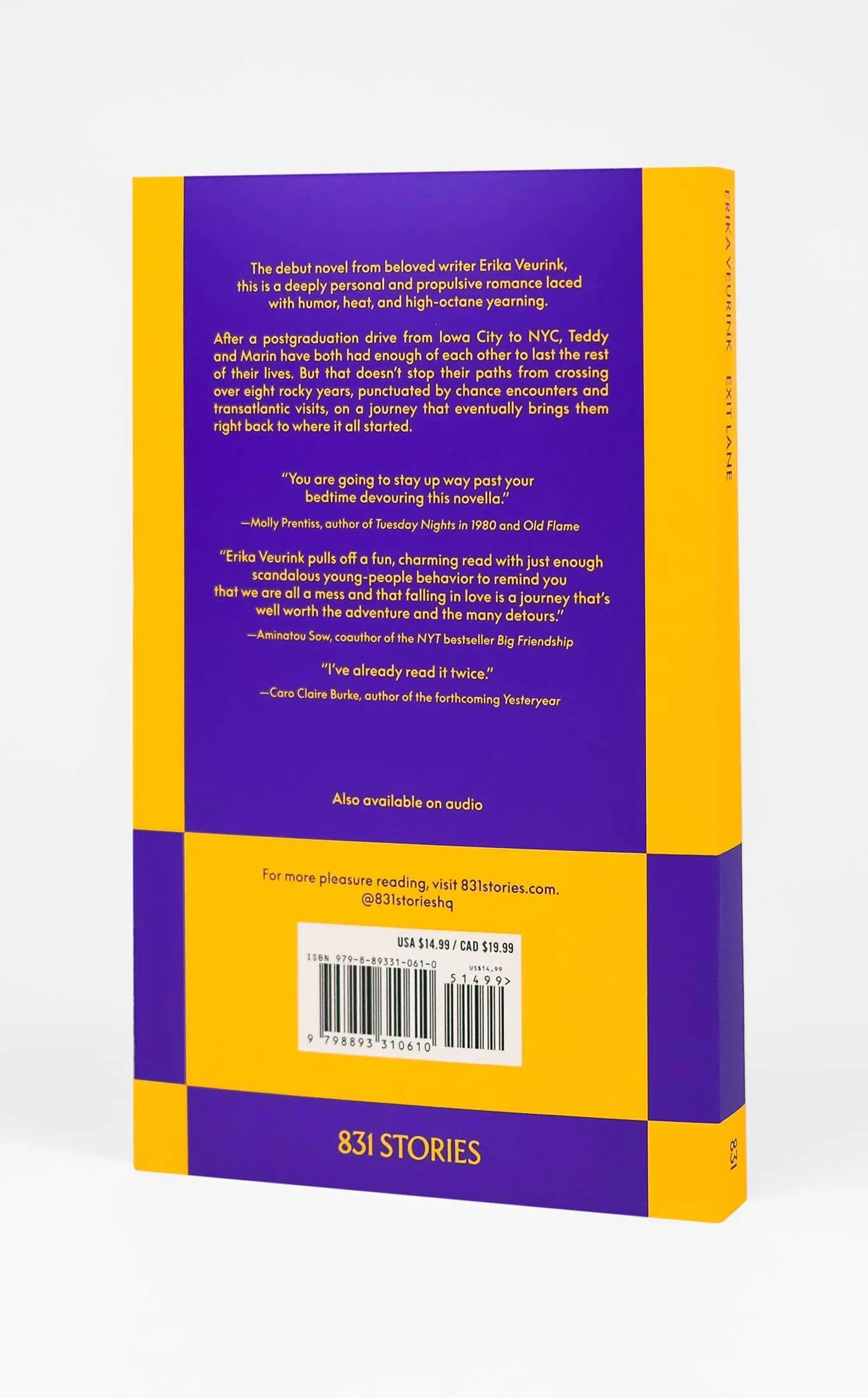 Exit Lane: An 831 Stories Romance