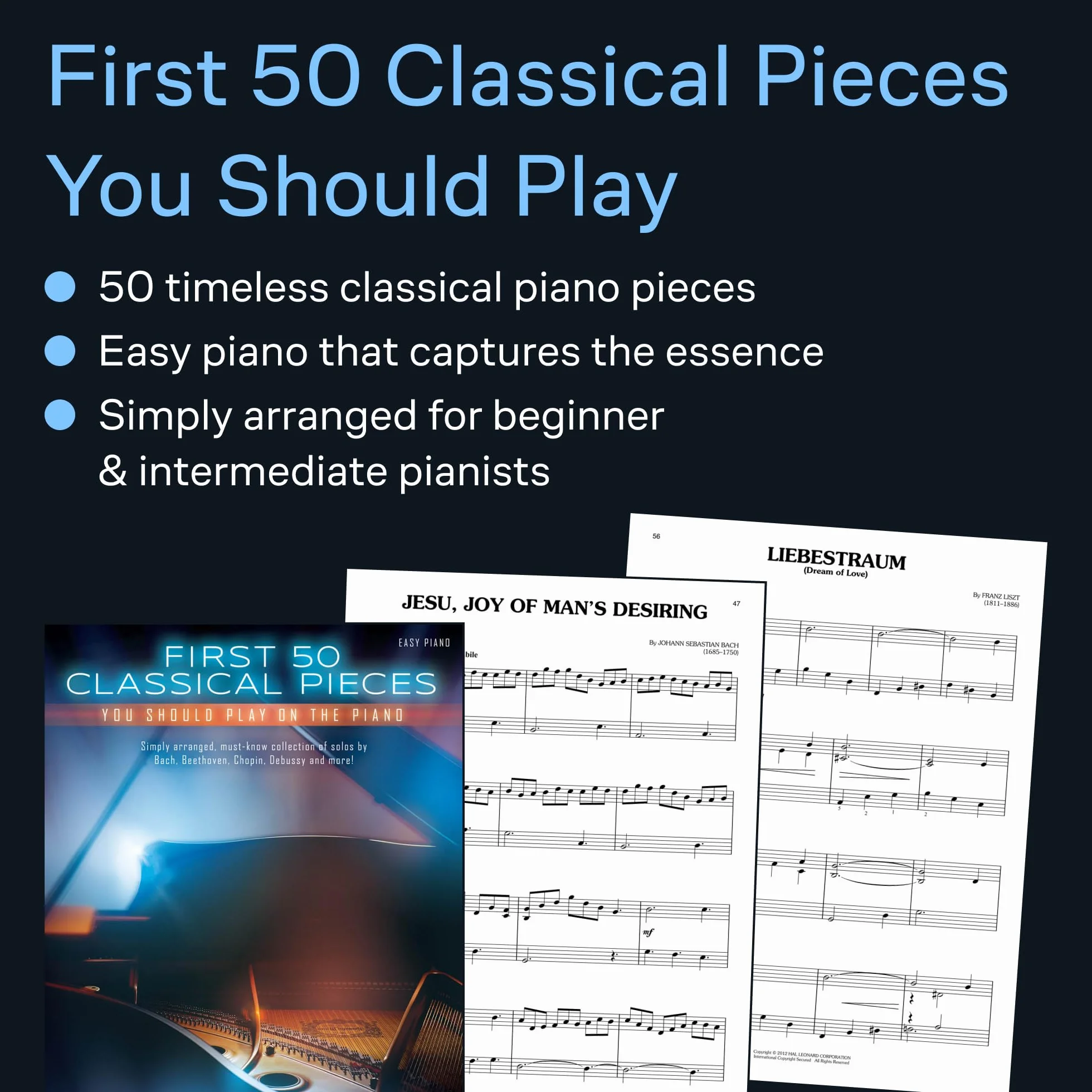 First 50 Classical Pieces You Should Play on the Piano