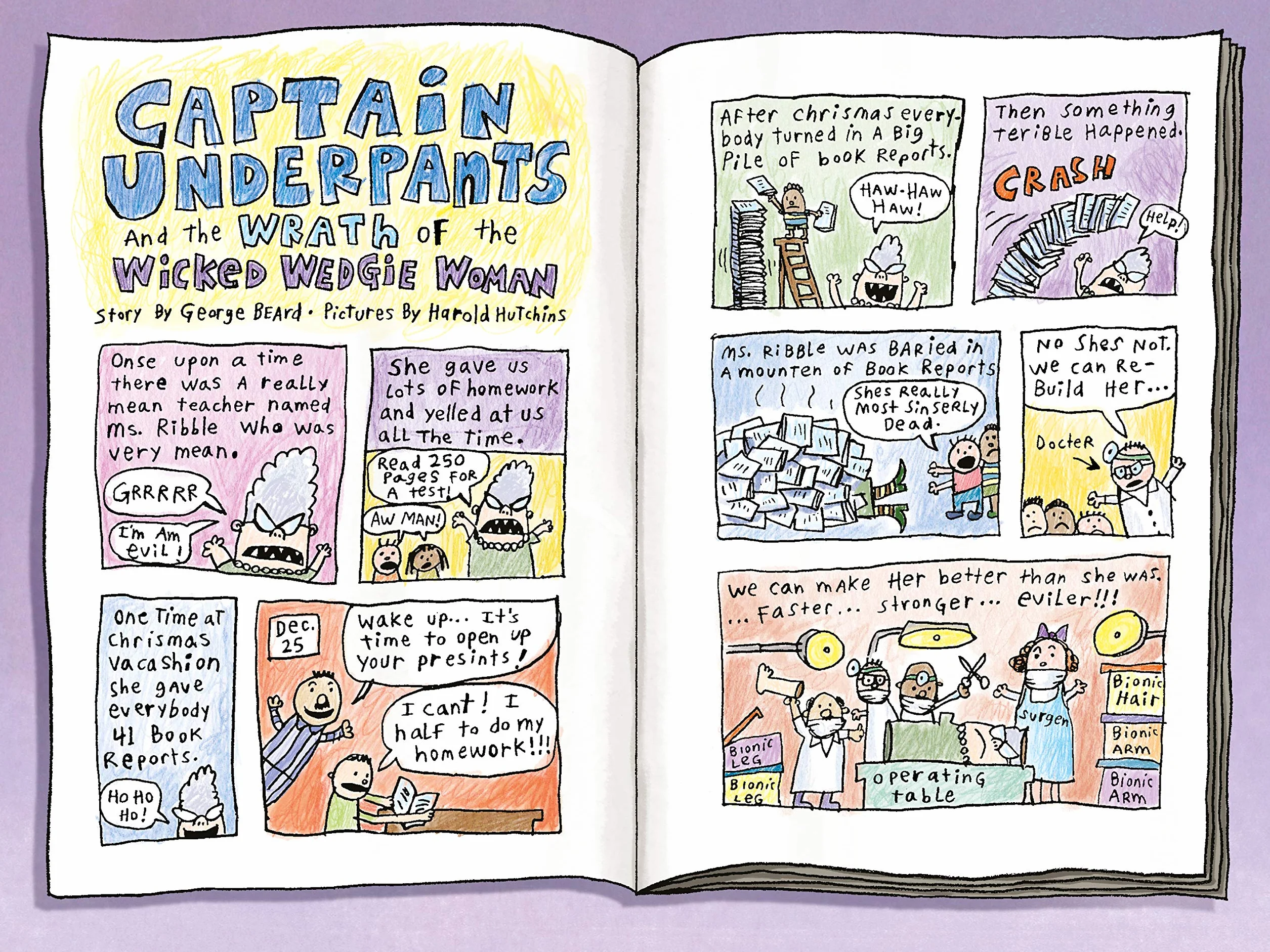 Captain Underpants: Two Turbo-Charged Novels in One (Full Colour!)