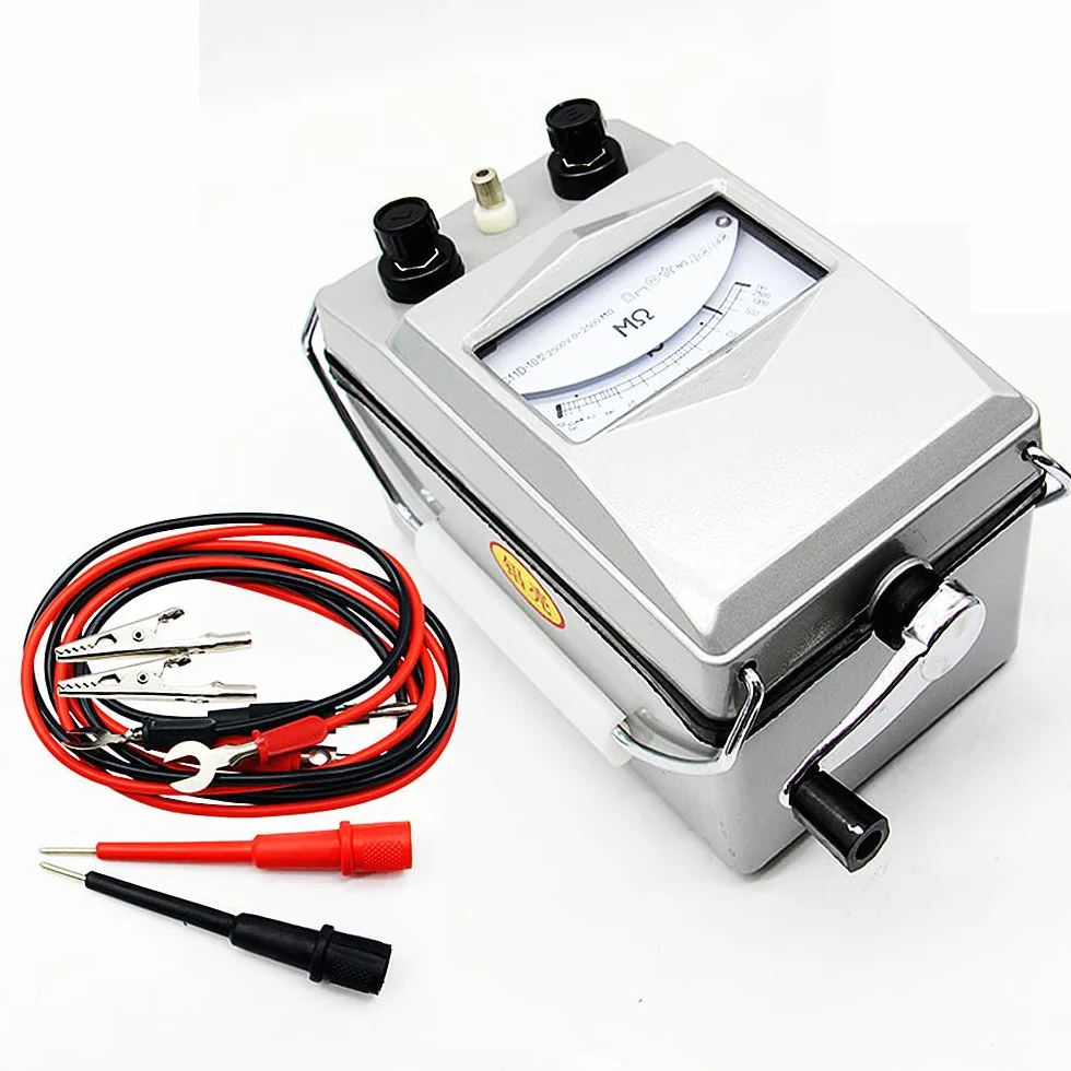 ZC25-3 ZC25-4 ZC11D-10 Insulation Resistance Tester 500V 1000V 2500V Megohmmeter