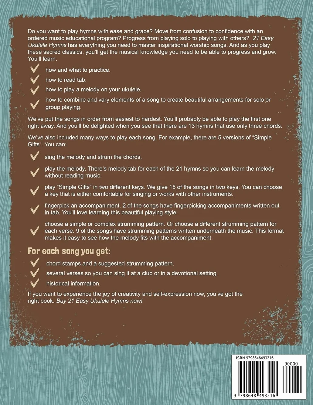 21 Easy Ukulele Hymns: 6