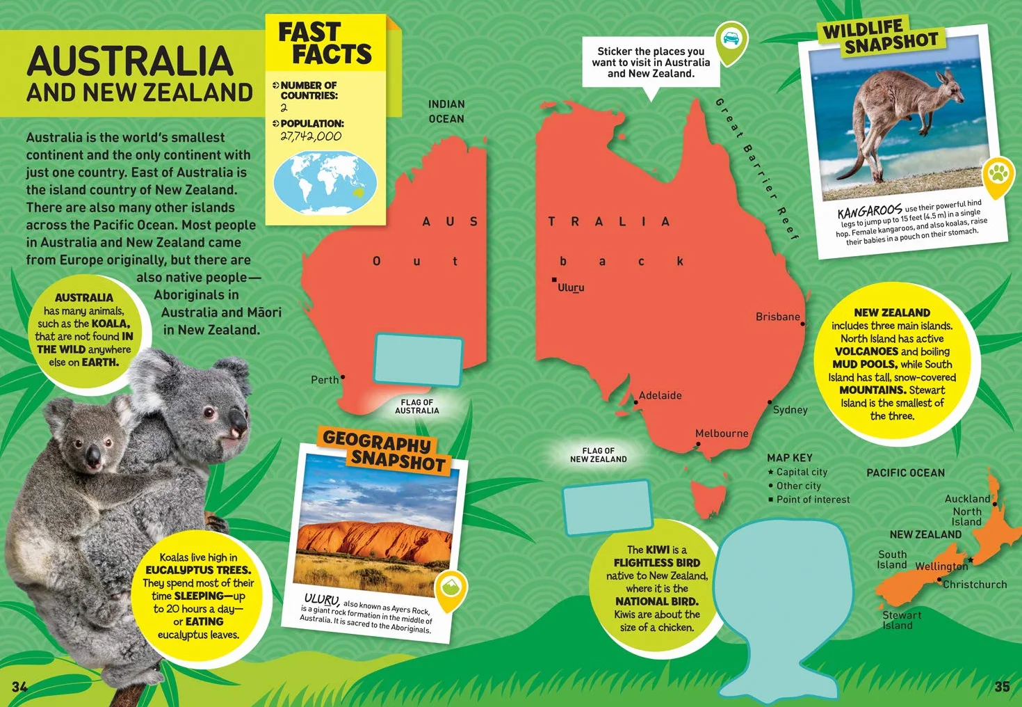 World Atlas Sticker Activity Book: Over 1,000 stickers!