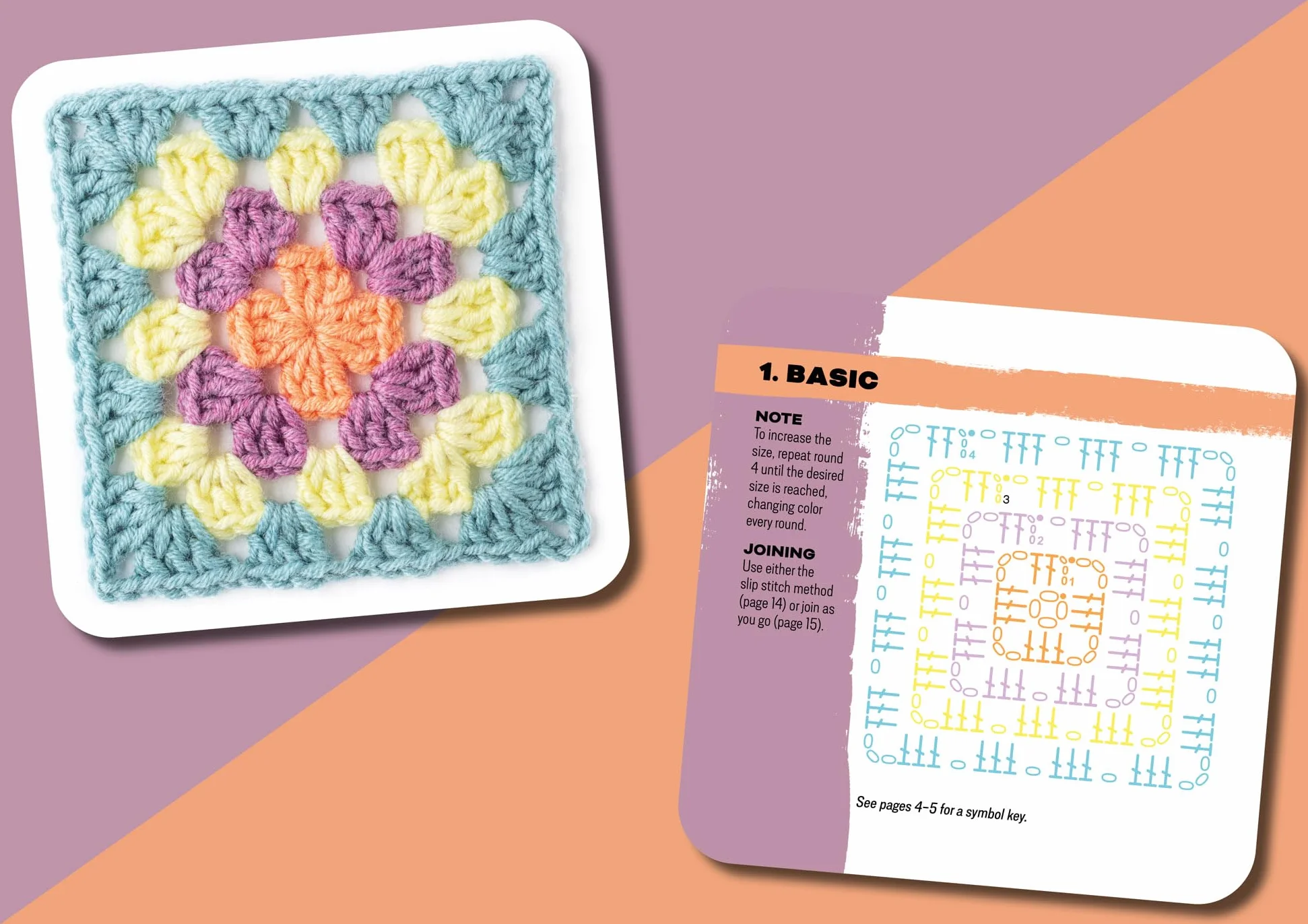 The Granny Square Card Deck: 50 Mix and Match Designs