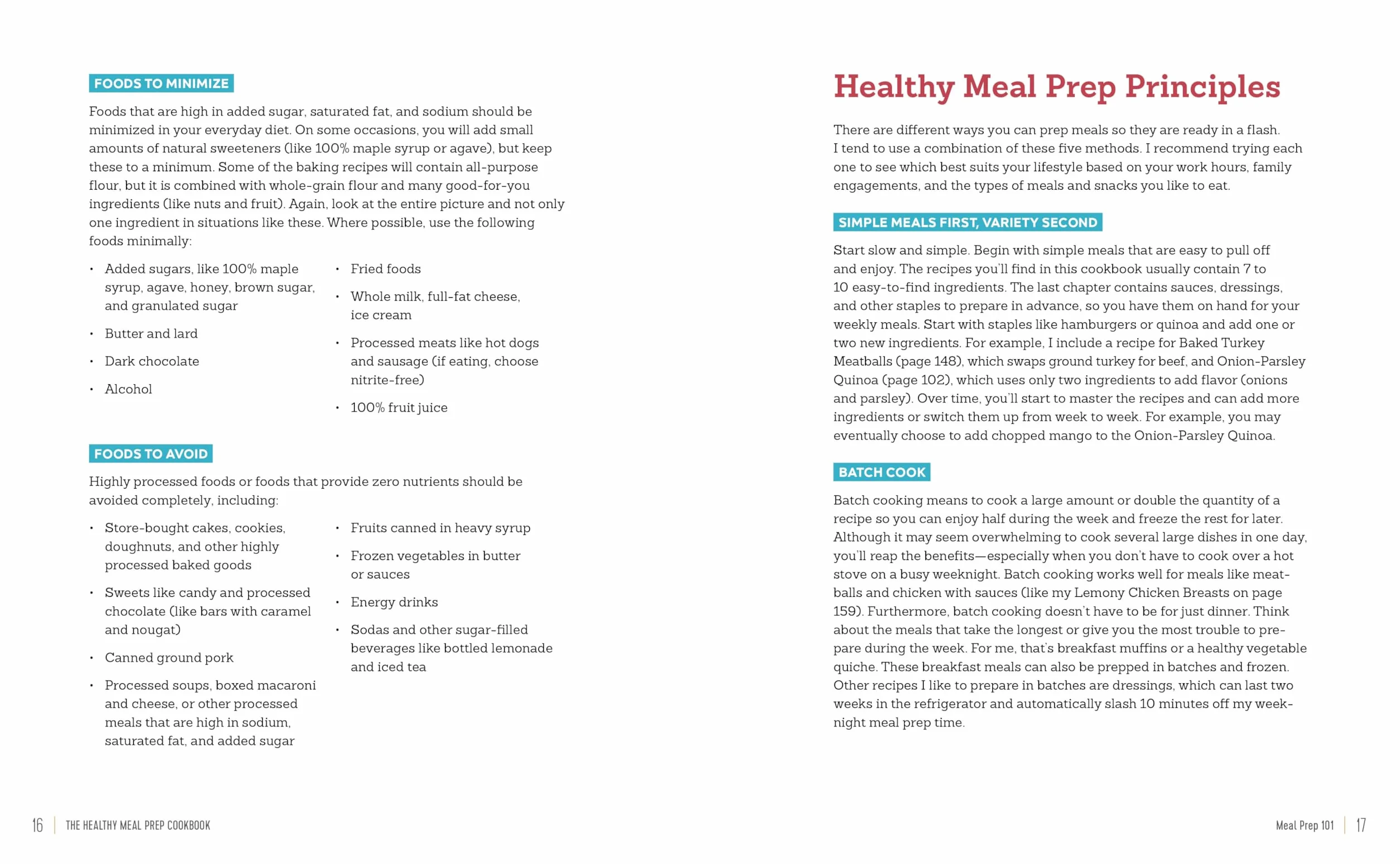 The Healthy Meal Prep Cookbook: Easy and Wholesome Meals to Cook, Prep, Grab, and Go