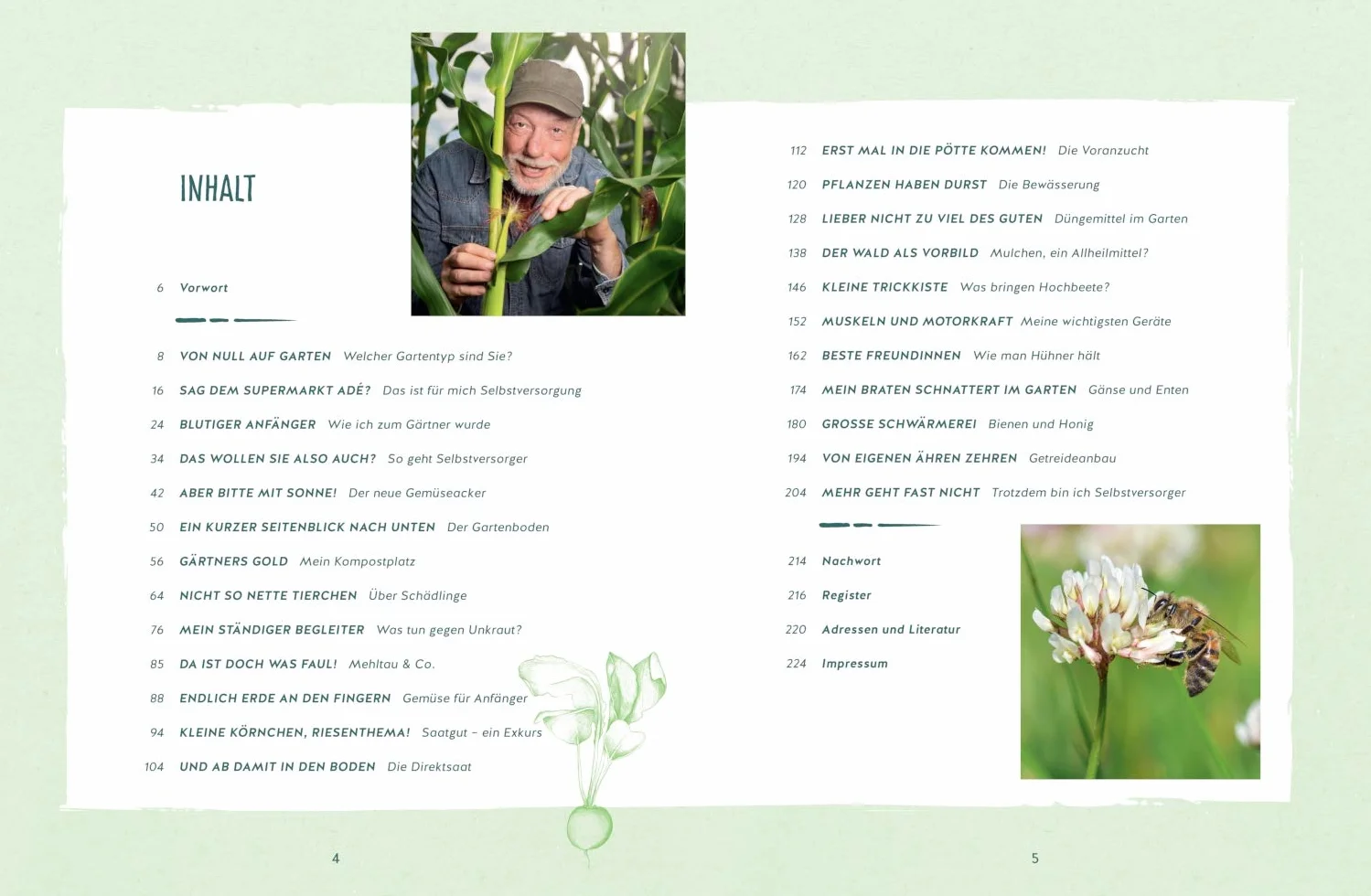 Top 5 der besten Gartenbücher 2022: Selbstversorgung im eigenen Garten
