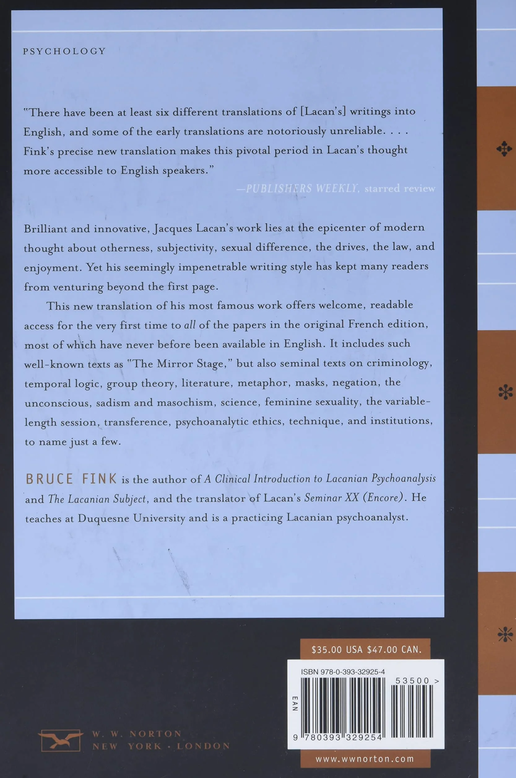 Ecrits: The First Complete Edition in English