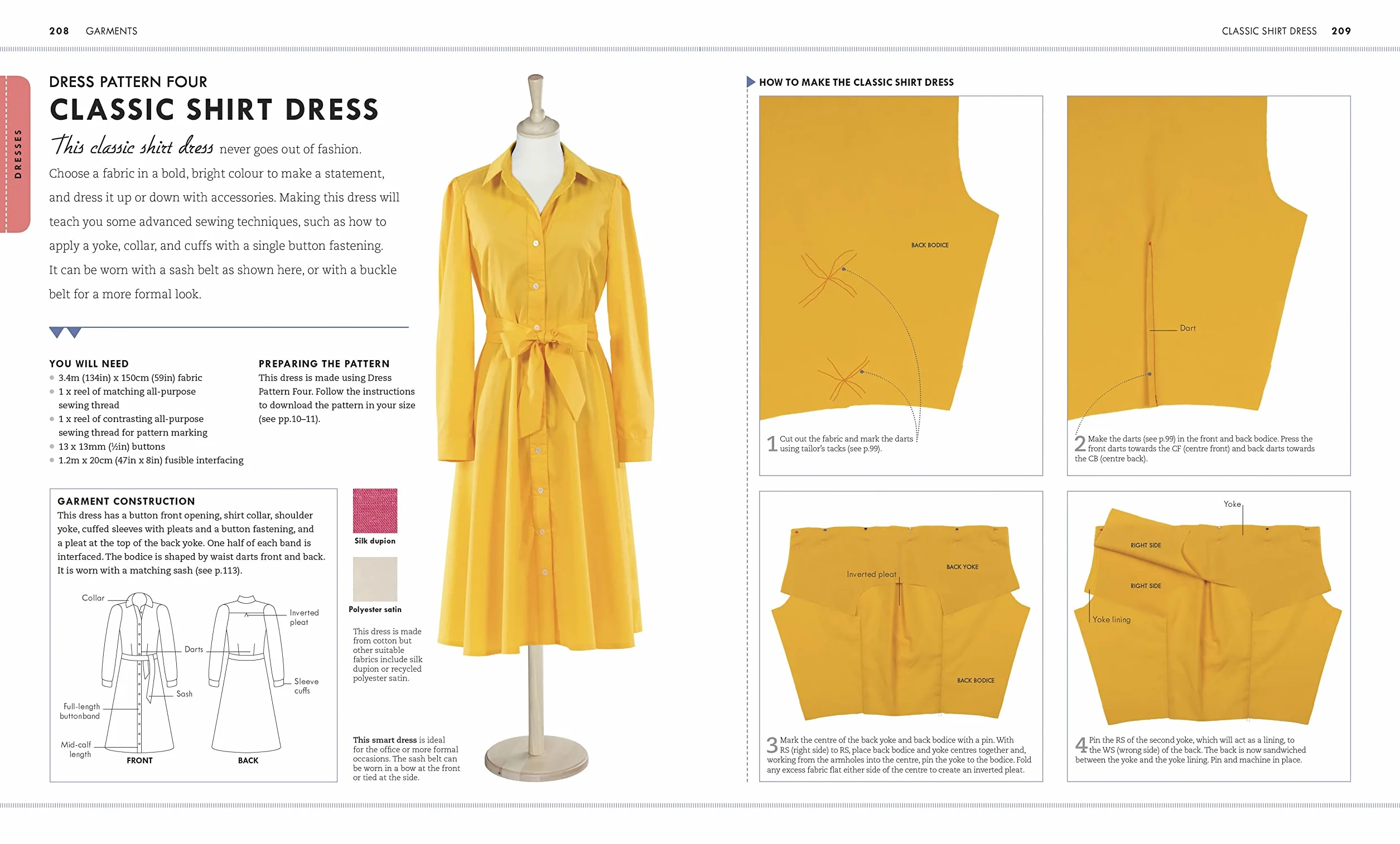 The Dressmaking Book: Over 80 Techniques