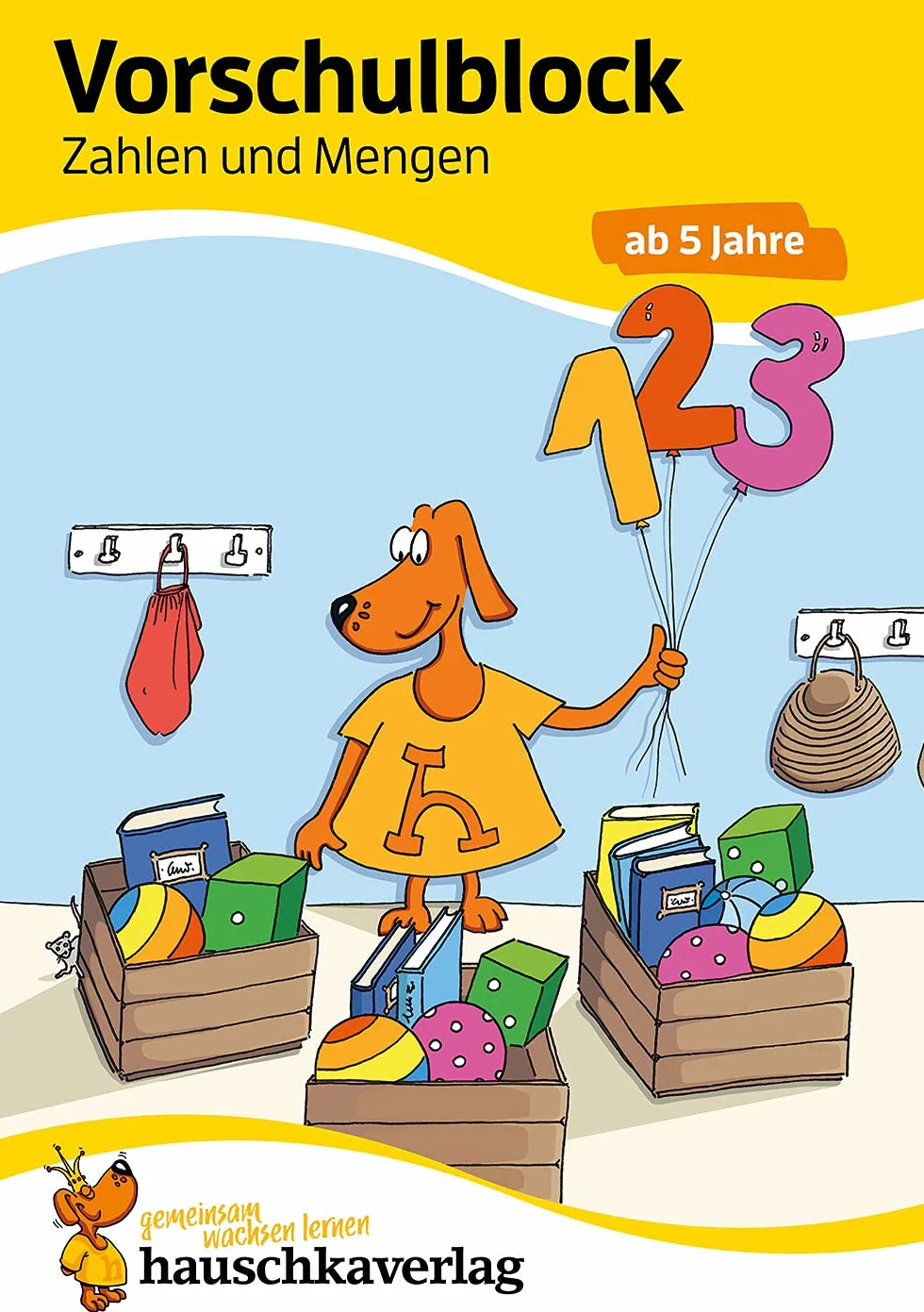Ubungsmaterial fur kindergarten und vorschule - t627 - vorschulblock - zahlen und mengen ab 5 jahre: Zahlen lernen 1-10: 627