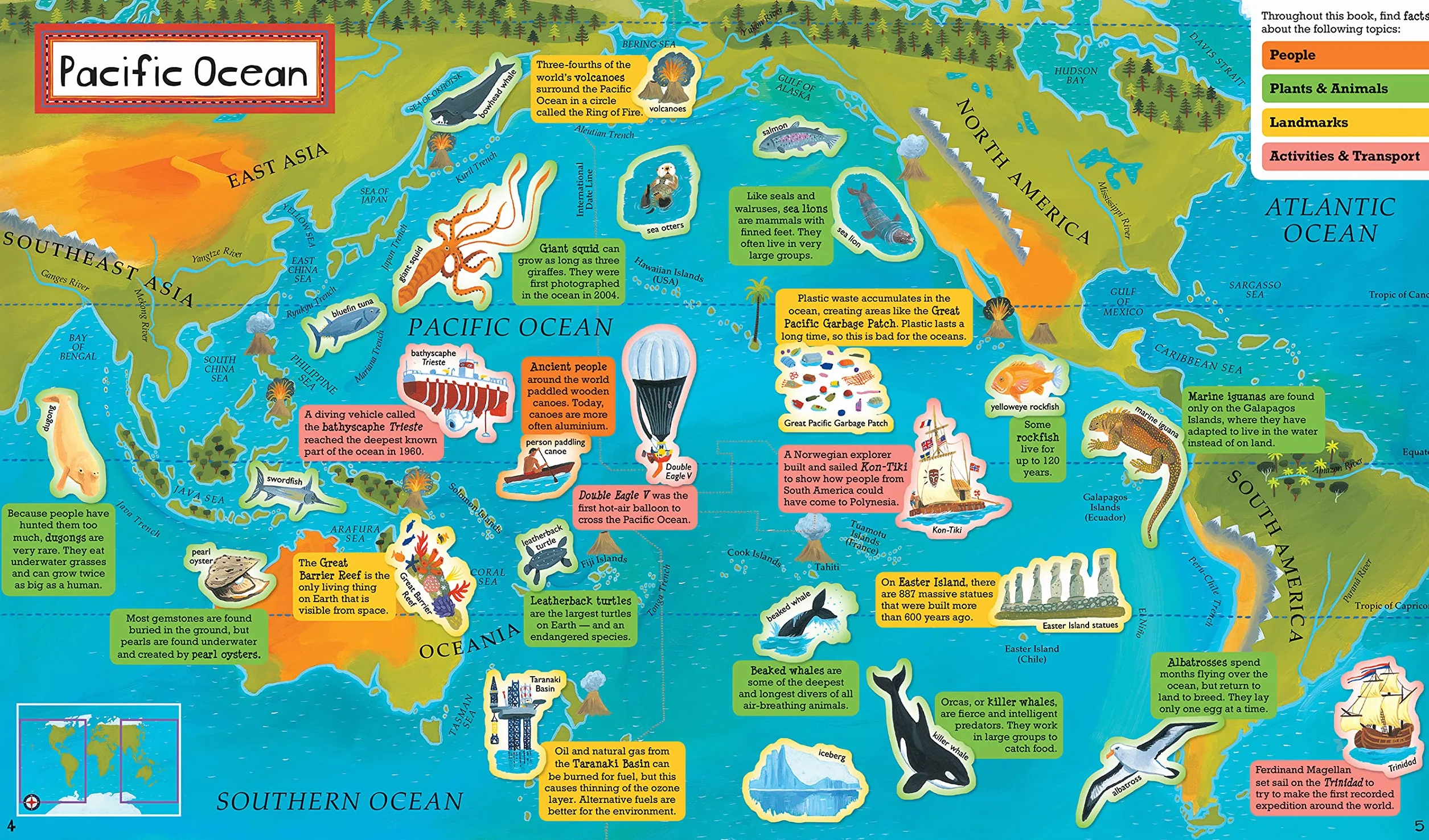 World Atlas Sticker Book (Barefoot Books): 1 (Barefoot Sticker Books)