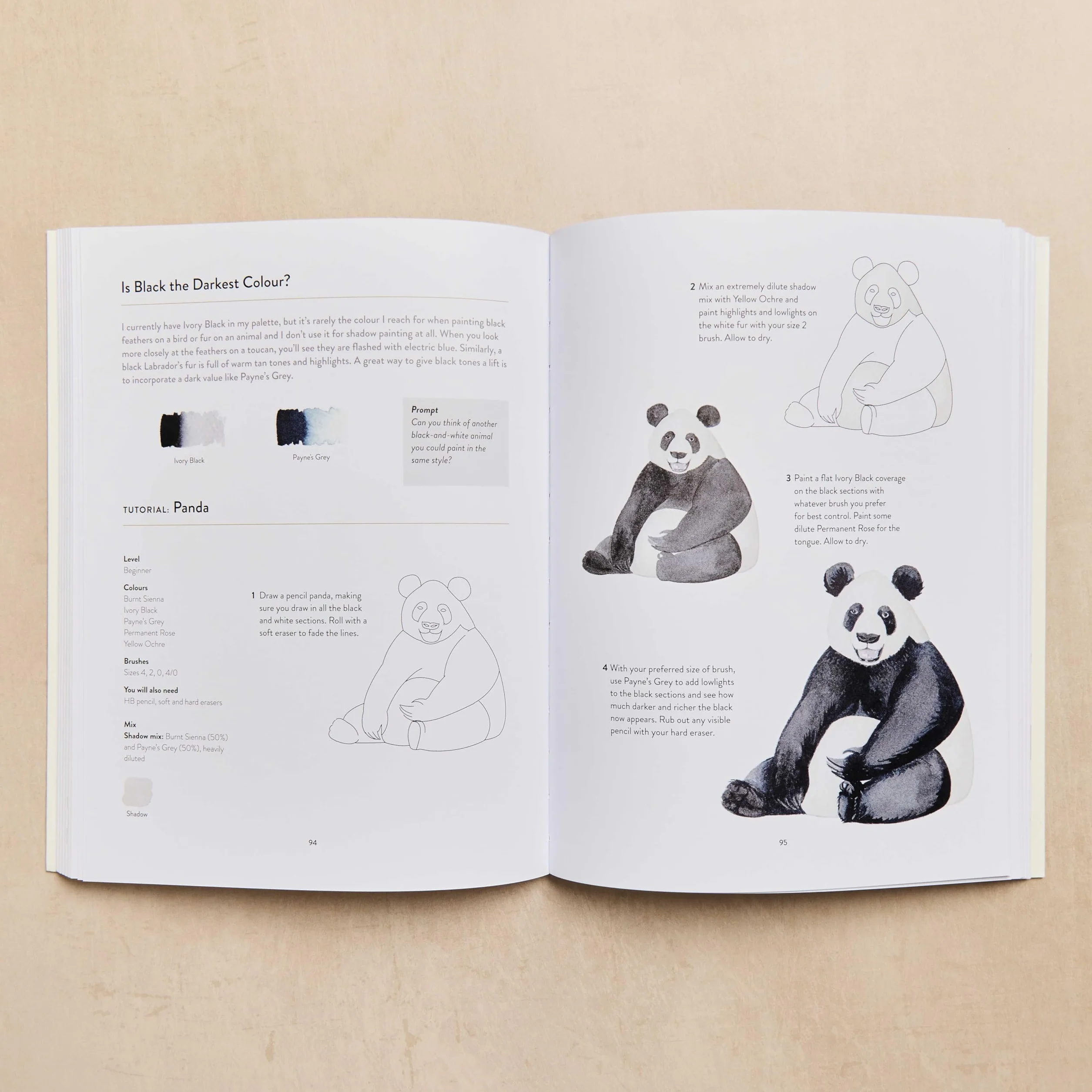 Paint with Watercolour Book: Perfect Arty Christmas Gift for Creative People