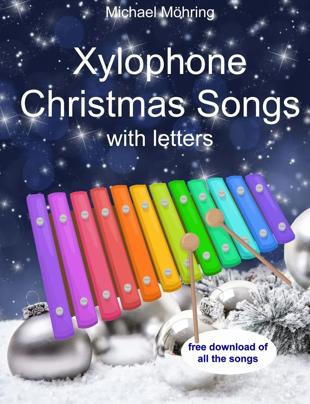 Xylophone Christmas songs: with letters