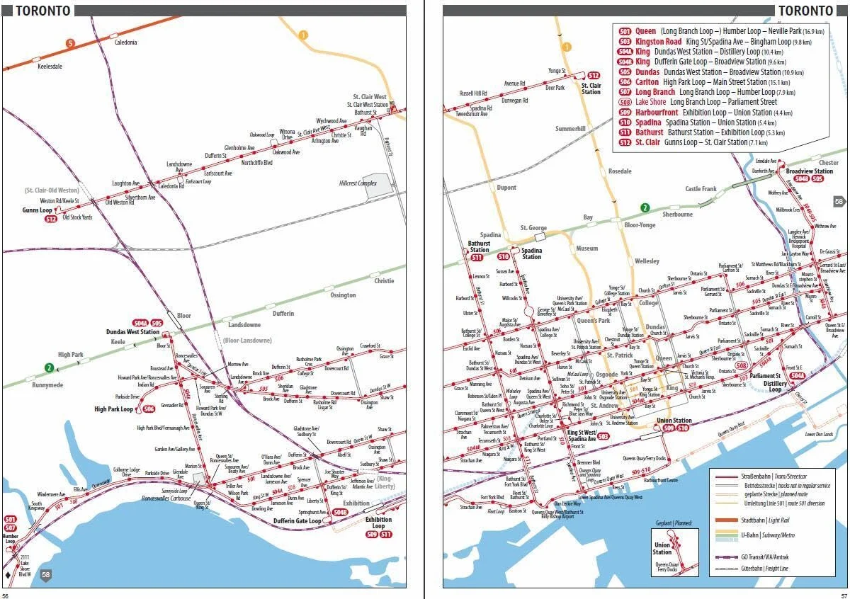Urban Rail in Canada: U-Bahn, Stadtbahn, Straßenbahn, S-Bahn