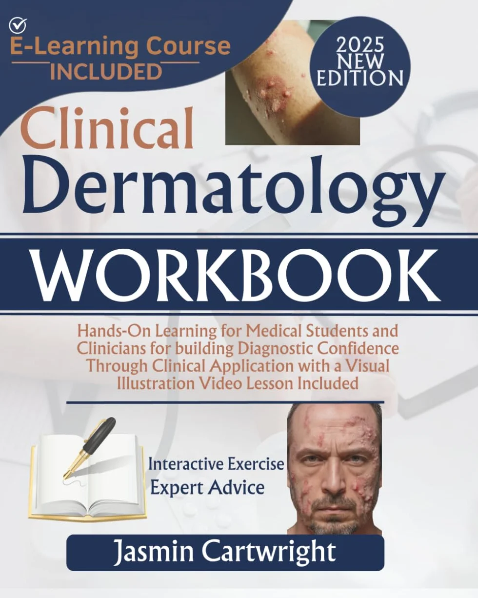 Clinical Dermatology Workbook: Hands-On Learning for Medical Students and Clinicians for building Diagnostic Confidence Through Clinical Application with a Visual Illustration Video Lesson Included