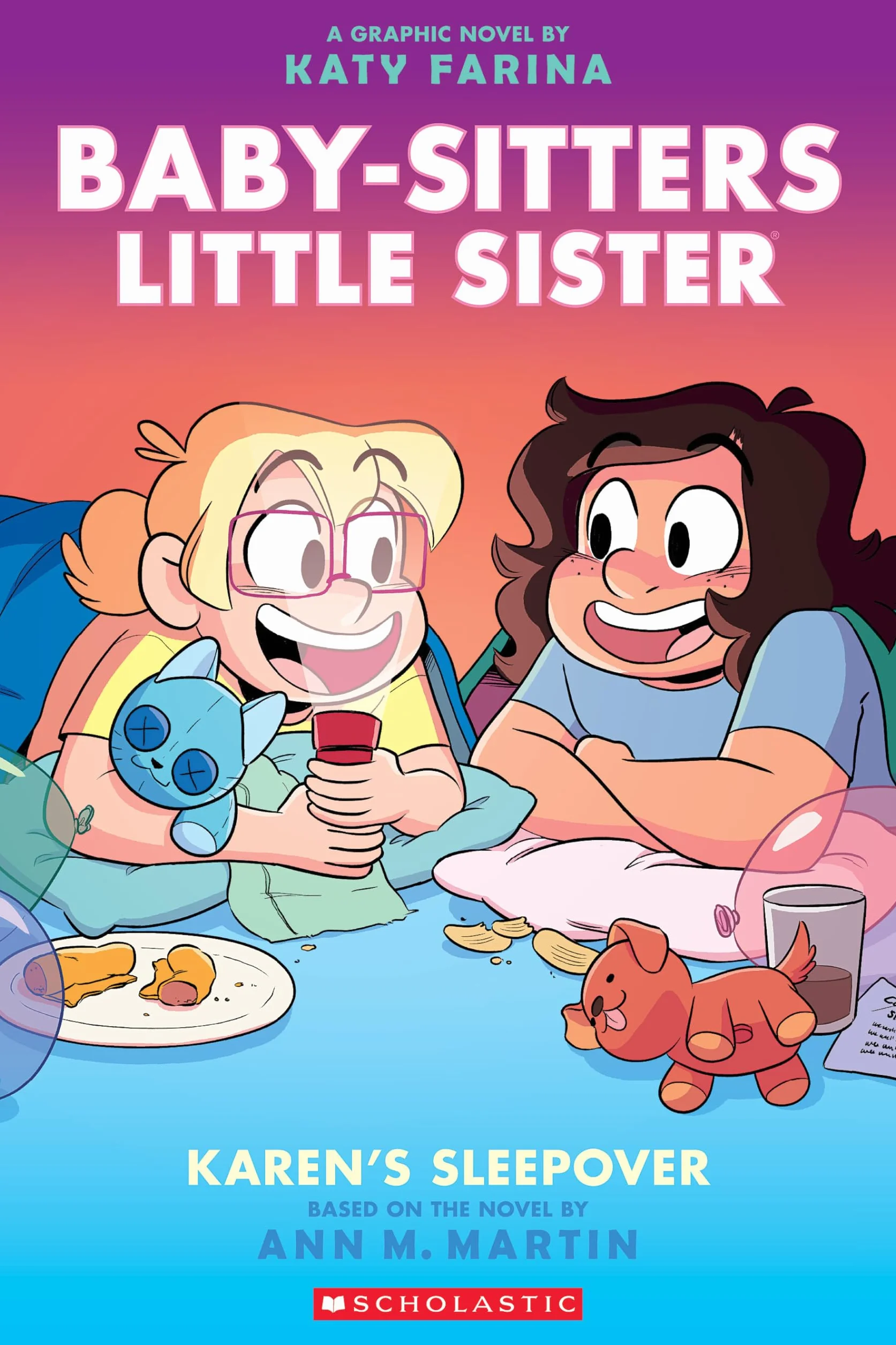 Baby-Sitters Little Sister #8: Karen's Sleepover - A Graphic Novel