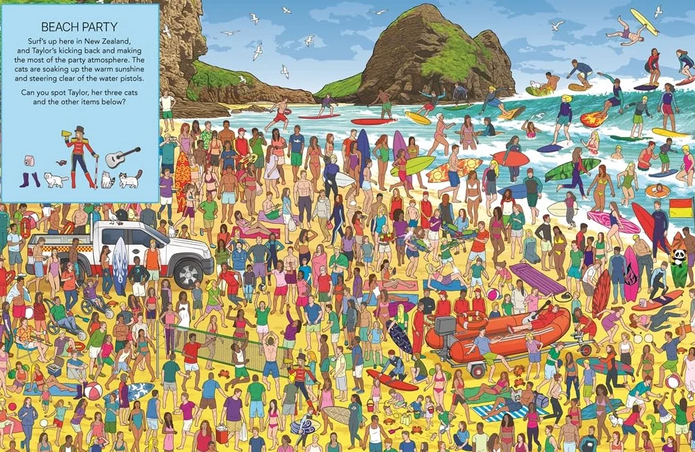 Where’s Taylor?: A Sensational Search and Find Book