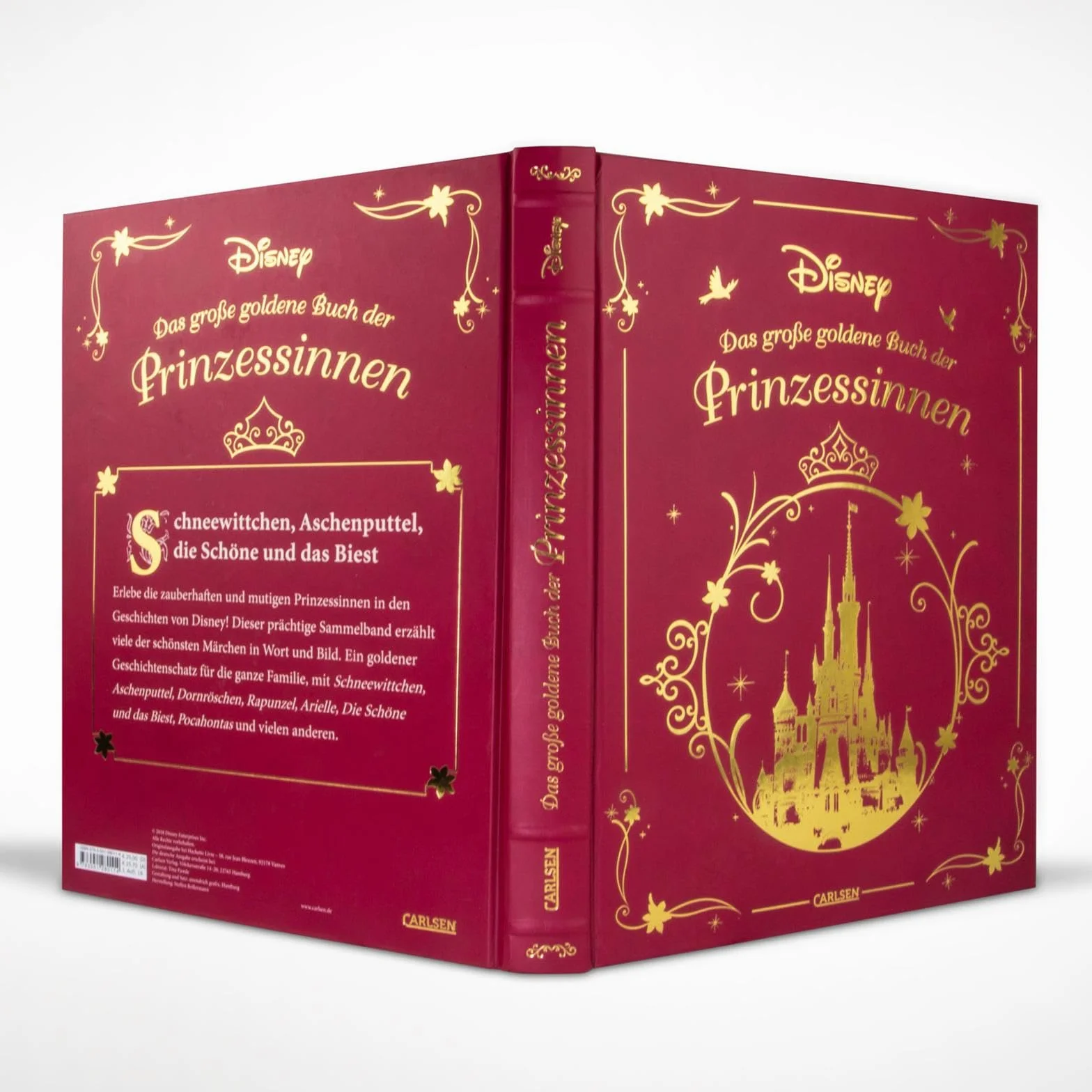 Disney: Das große goldene Buch der Prinzessinnen: Vorlesebuch mit zauberhaften Disney-Geschichten