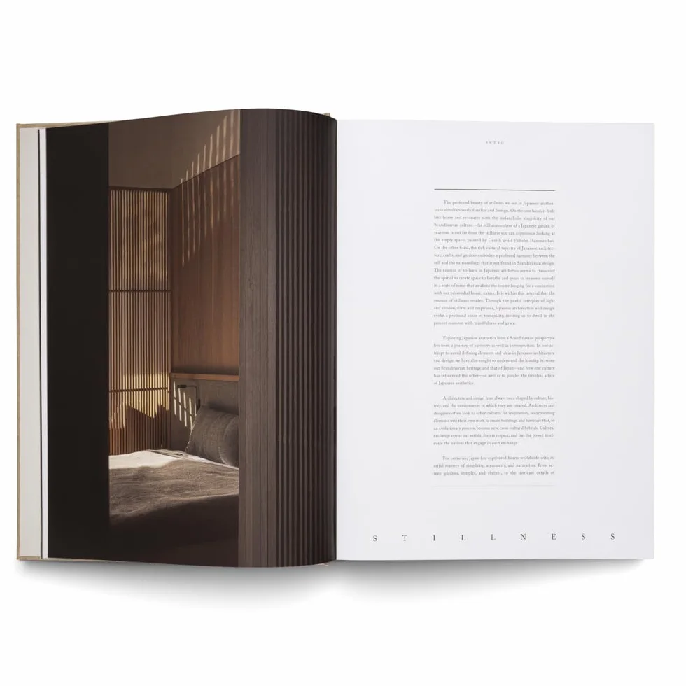 Japanese aesthetics in architecture and design: Stillness exploration
