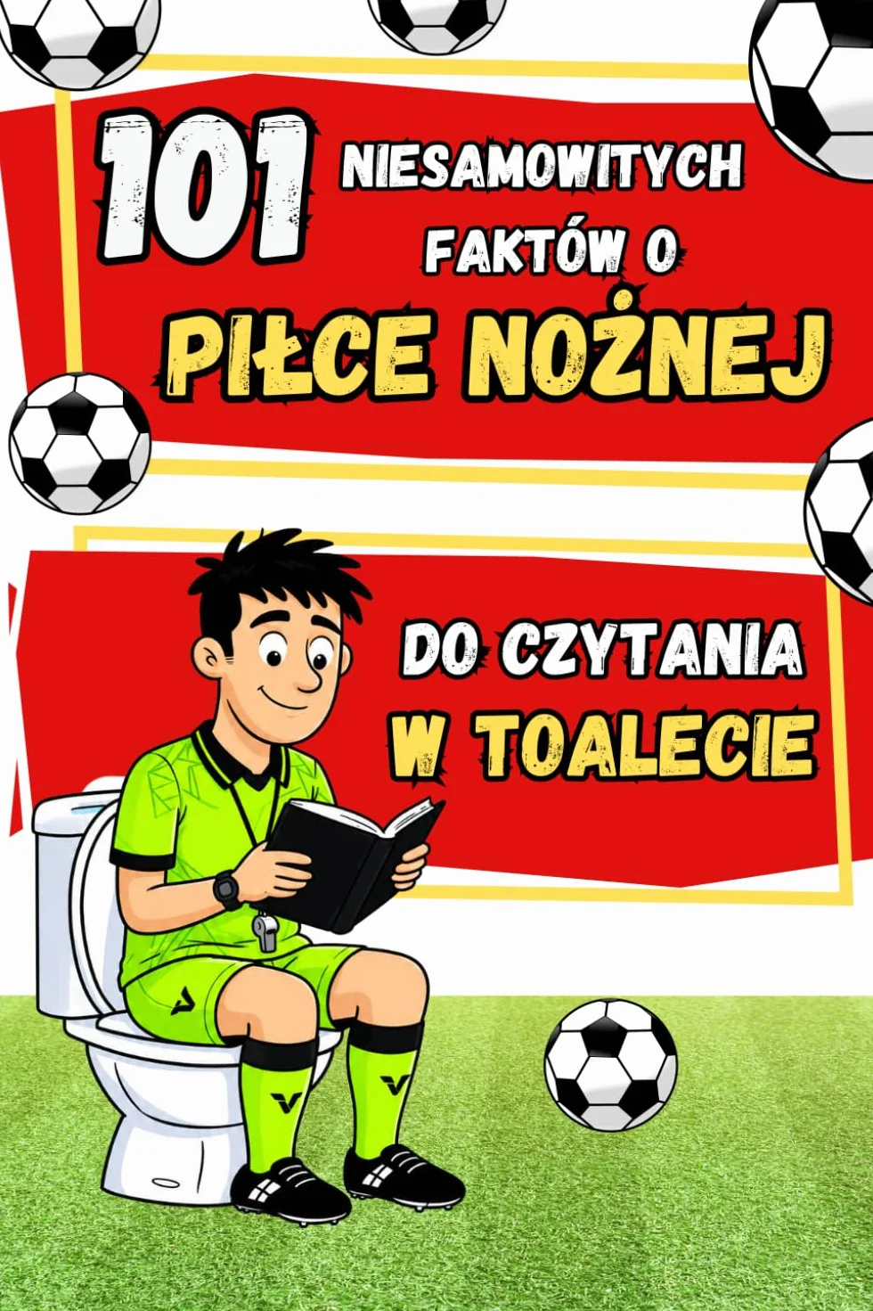 Książka 101 Ciekawostek o Piłce Nożnej dla Dzieci: Fakty i Rekordy Piłkarskie, Prezent dla Fanów Futbolu