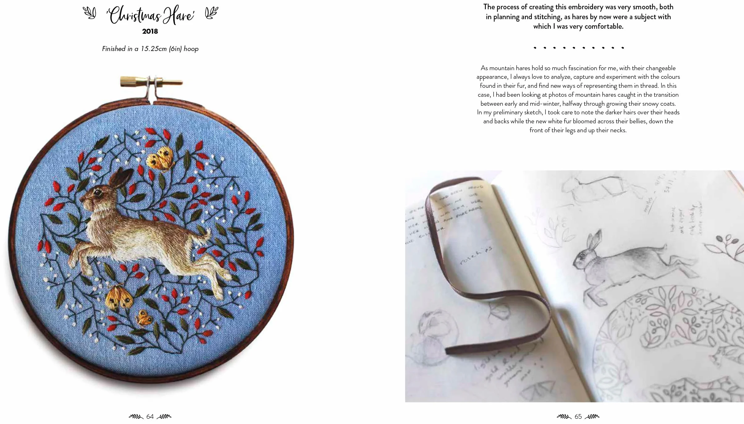 Exquisite Embroidered Needlepainted Woodland Animals Art