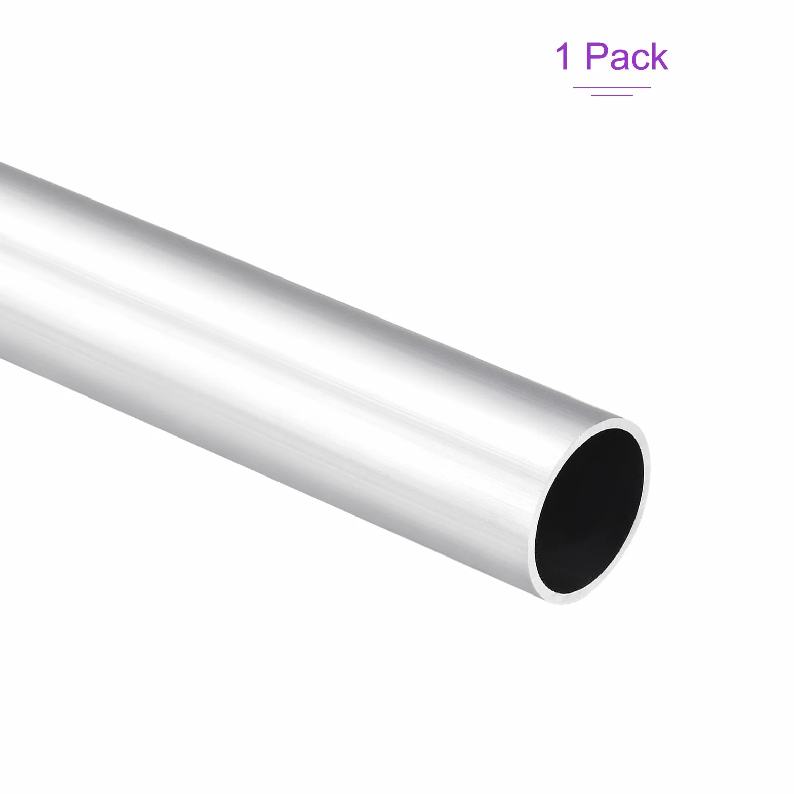 Aluminiowa okrągła rura 28 mm x 24 mm x 300 mm 6063 do budowy ram maszyn