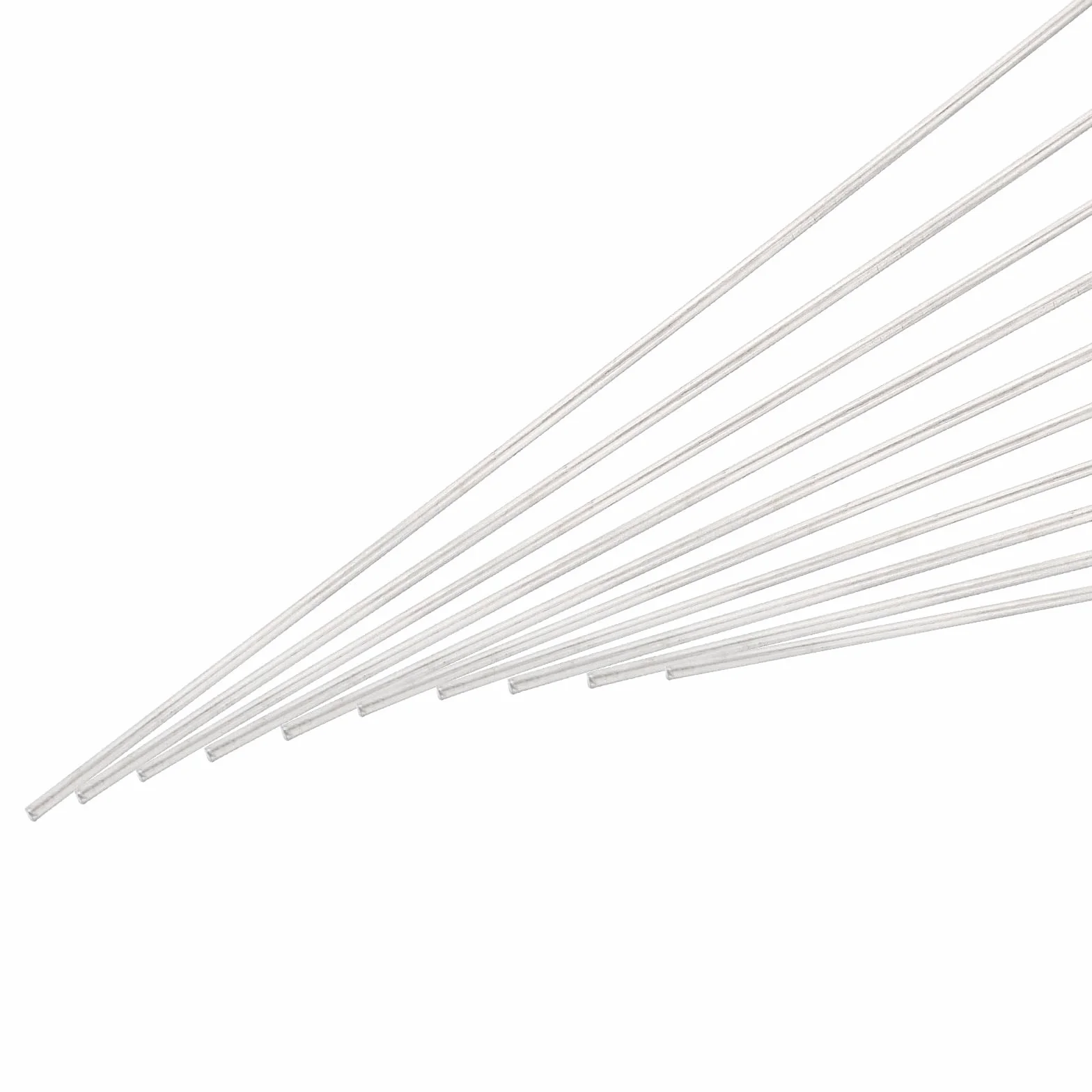 Pręt okrągły ze stali nierdzewnej 1 mm x 200 mm, metalowy drążek tokarski