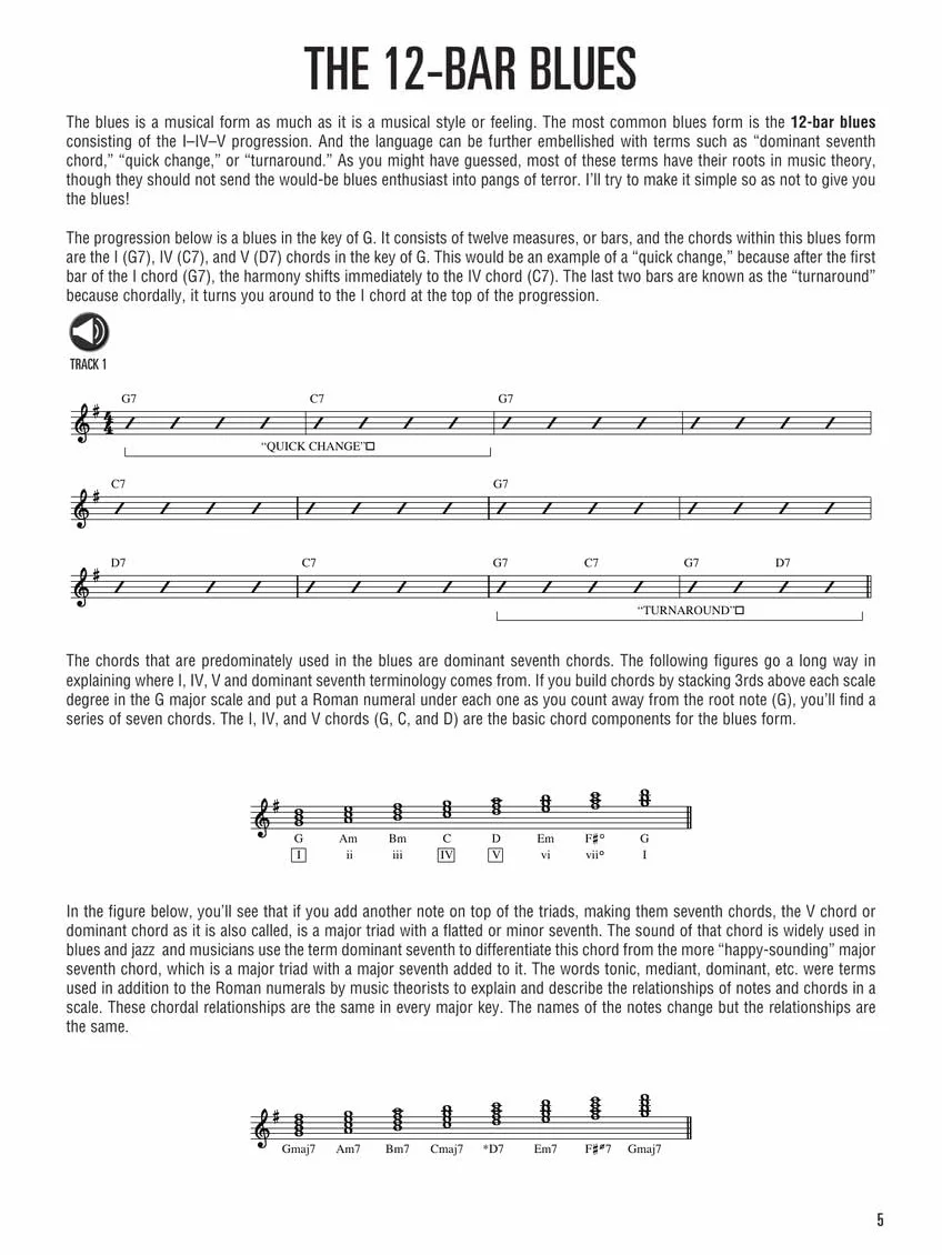 Hal Leonard Blues Guitar Method +CD