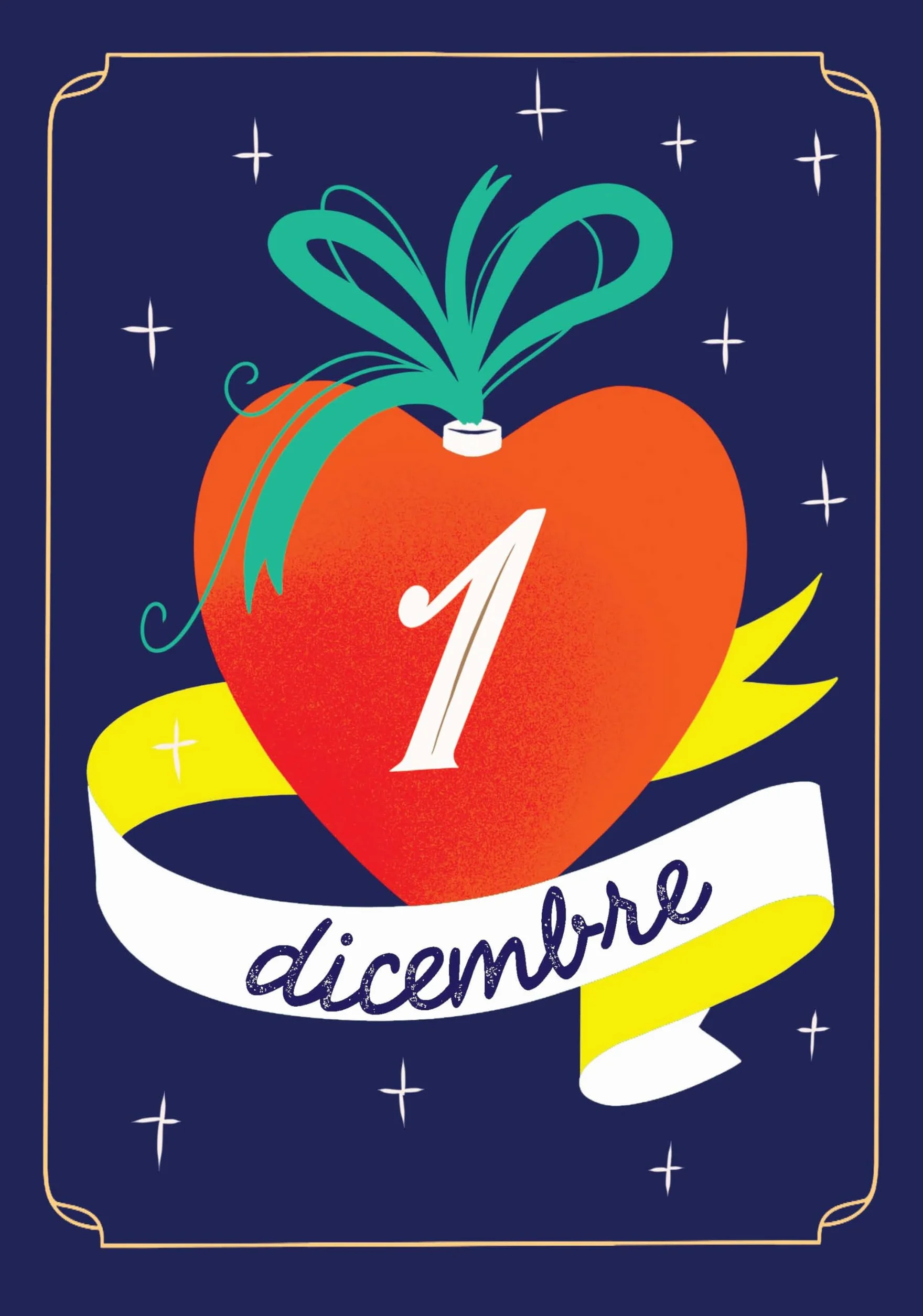 Un cuore per Natale: romanzo in 24 capitoli come calendario dell'Avvento